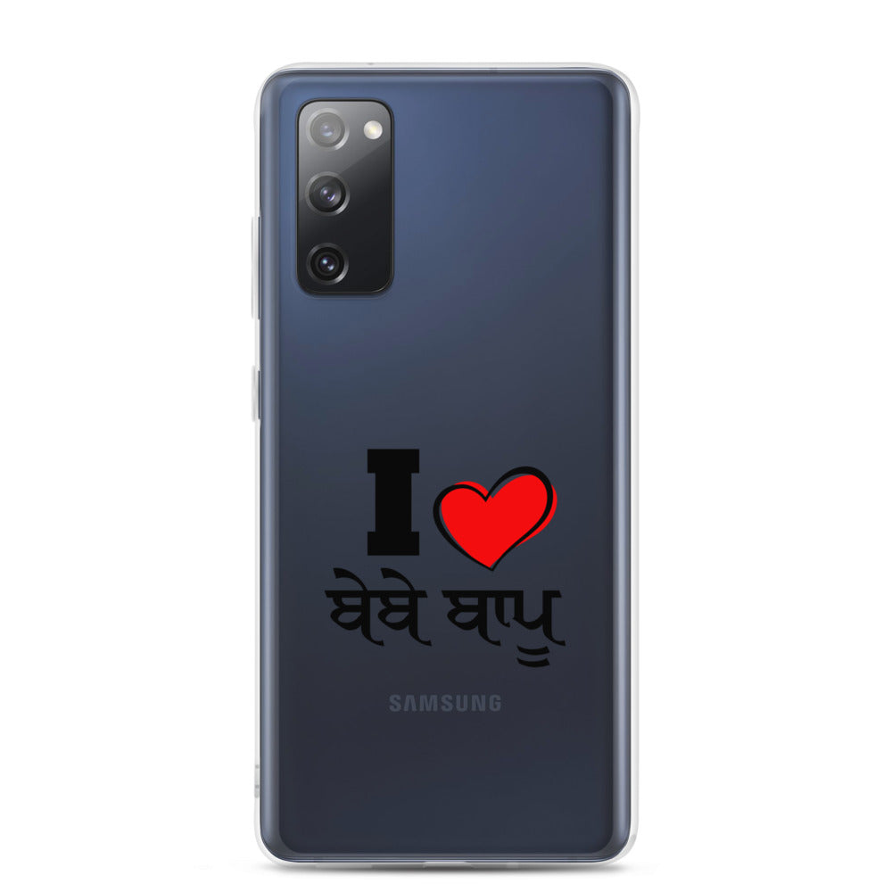 I LOVE BEBE BAPPU - Samsung Case