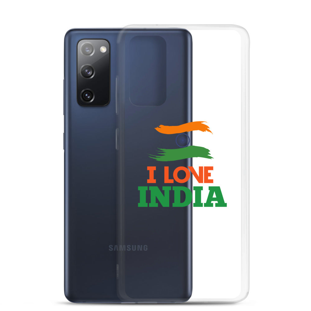 I LOVE INDIA - Samsung Case