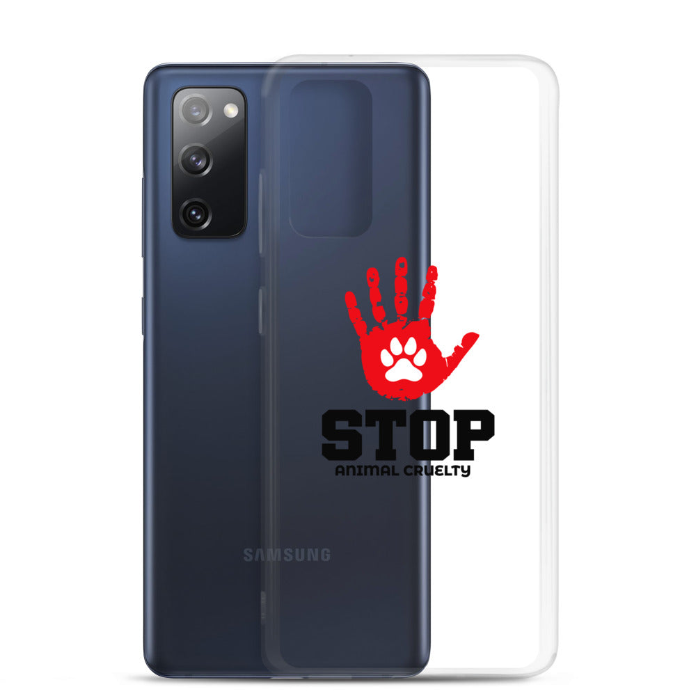 STOP ANIMAL CRUELTY - Samsung Case