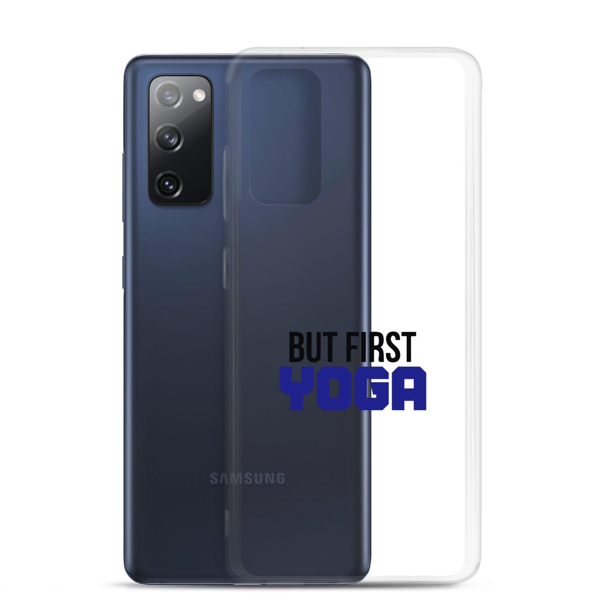 BUT FIRST YOGA - Samsung Case