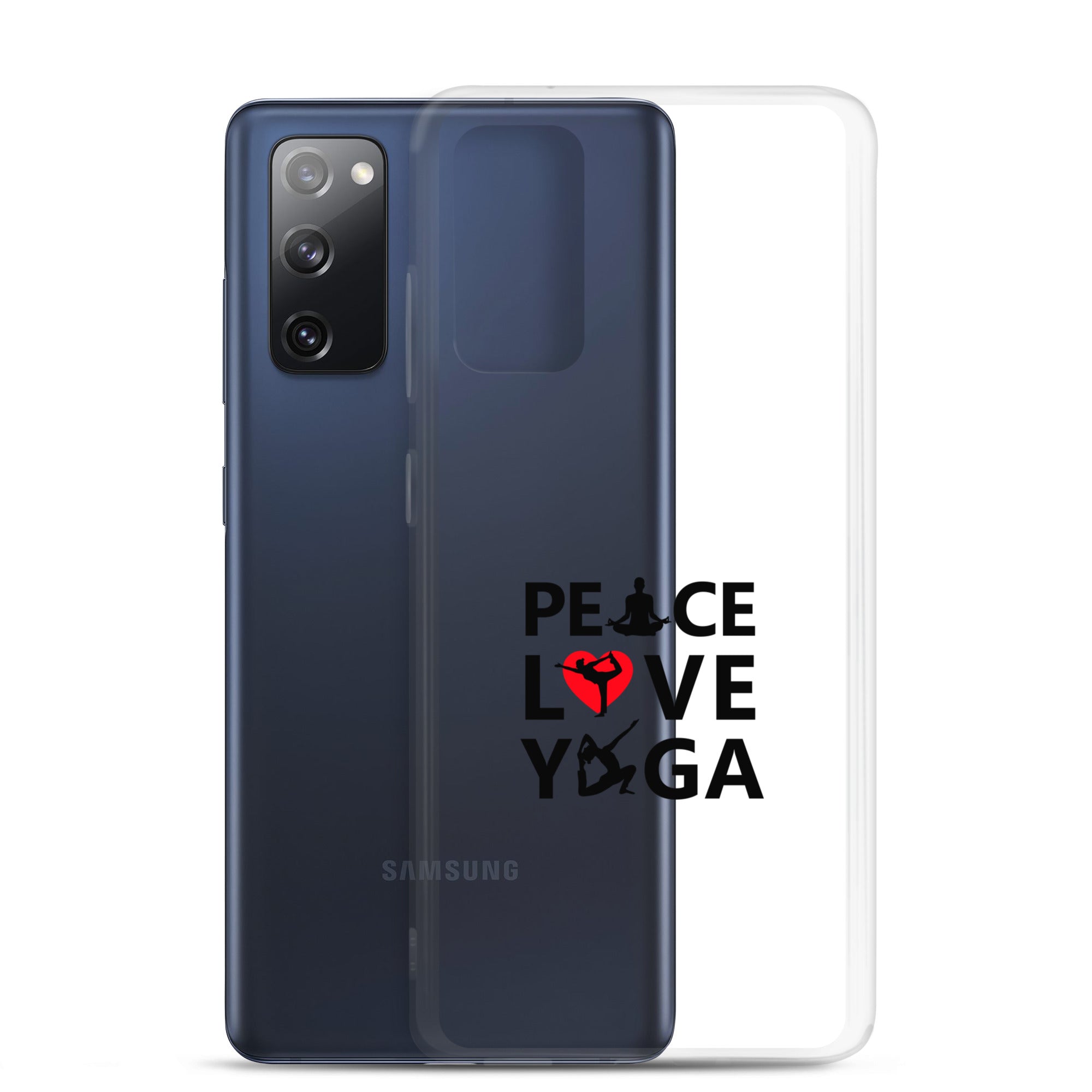 PEACE LOVE YOGA - Samsung Case