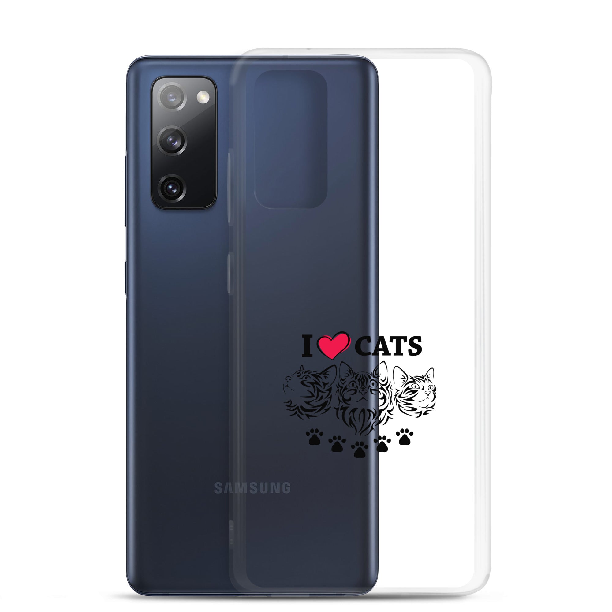 I LOVE CATS - Samsung Case