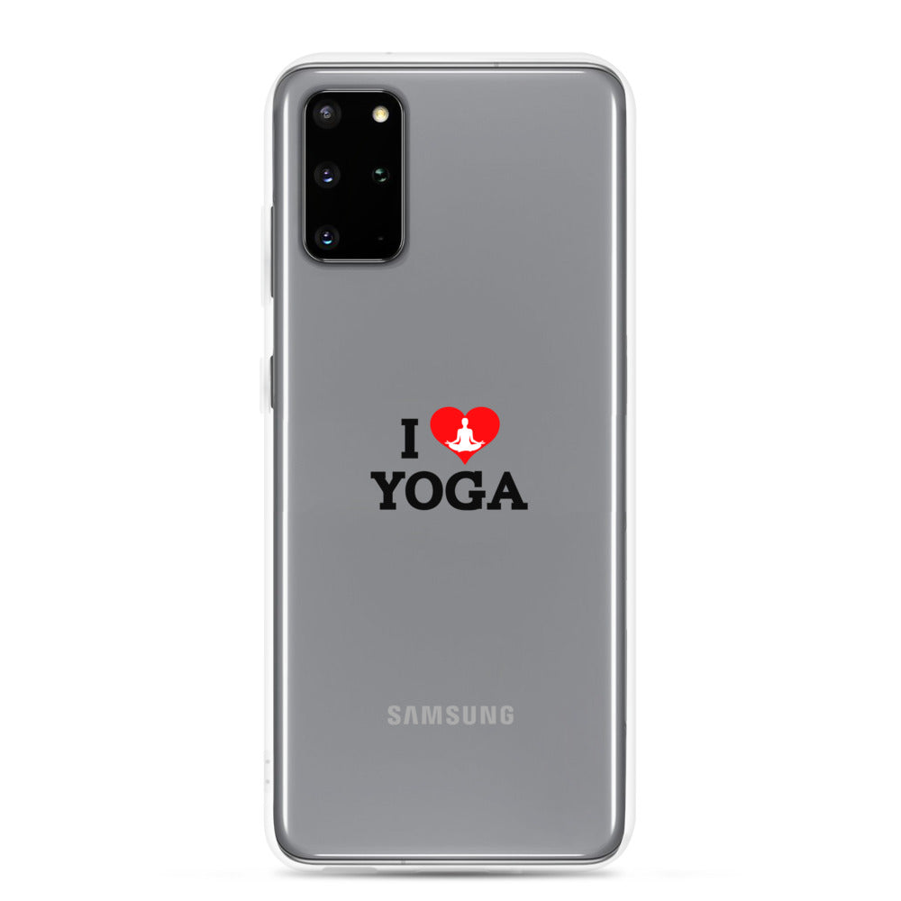 I LOVE YOGA- Samsung Case