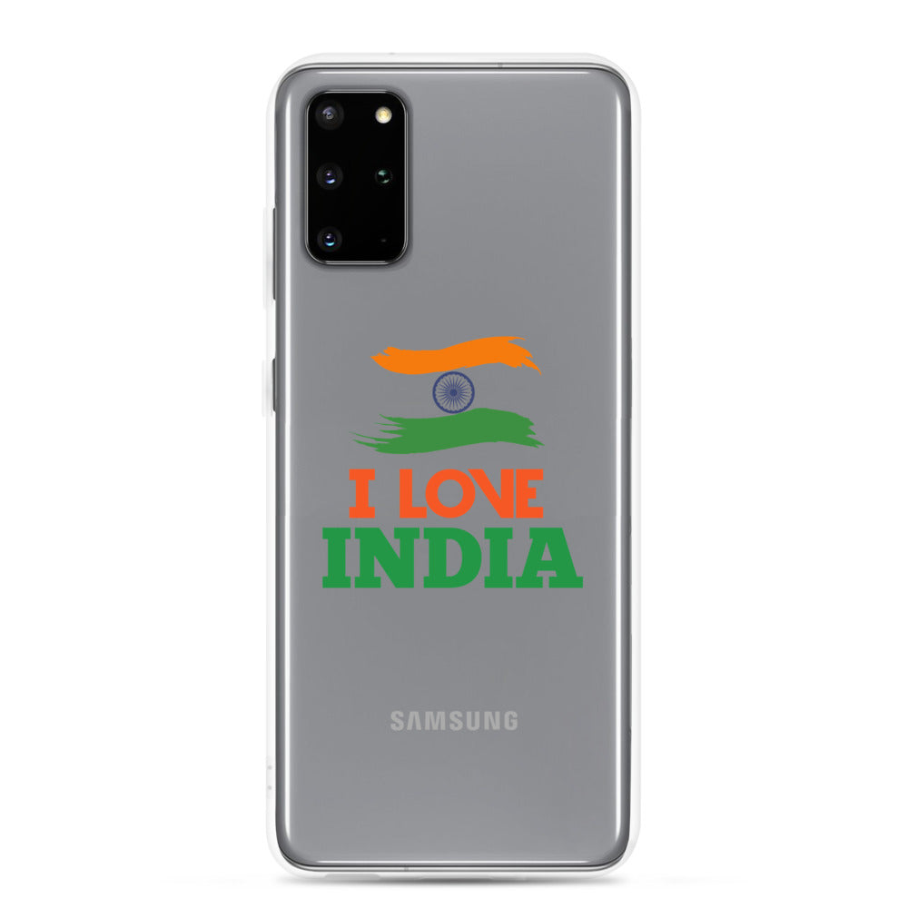 I LOVE INDIA - Samsung Case