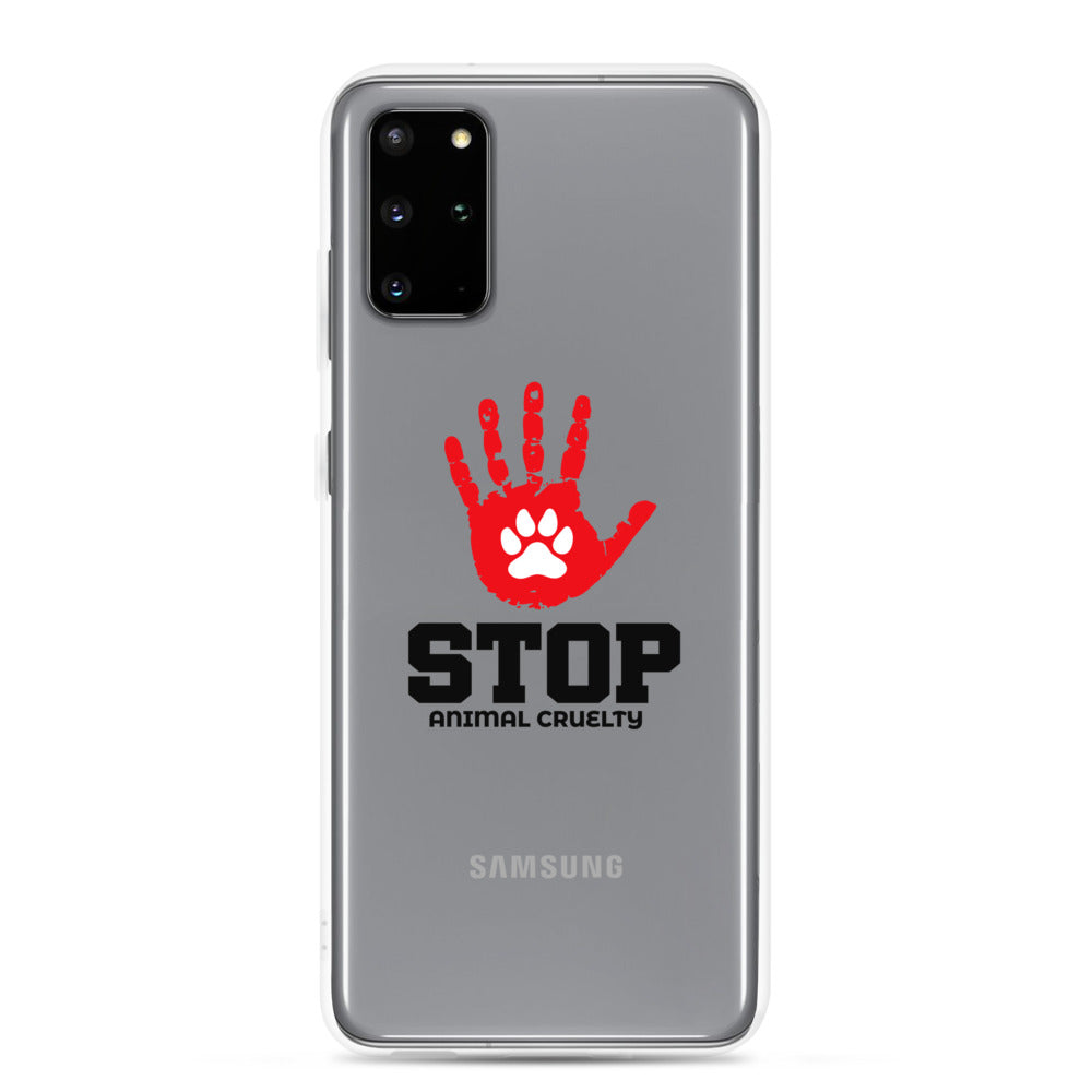 STOP ANIMAL CRUELTY - Samsung Case