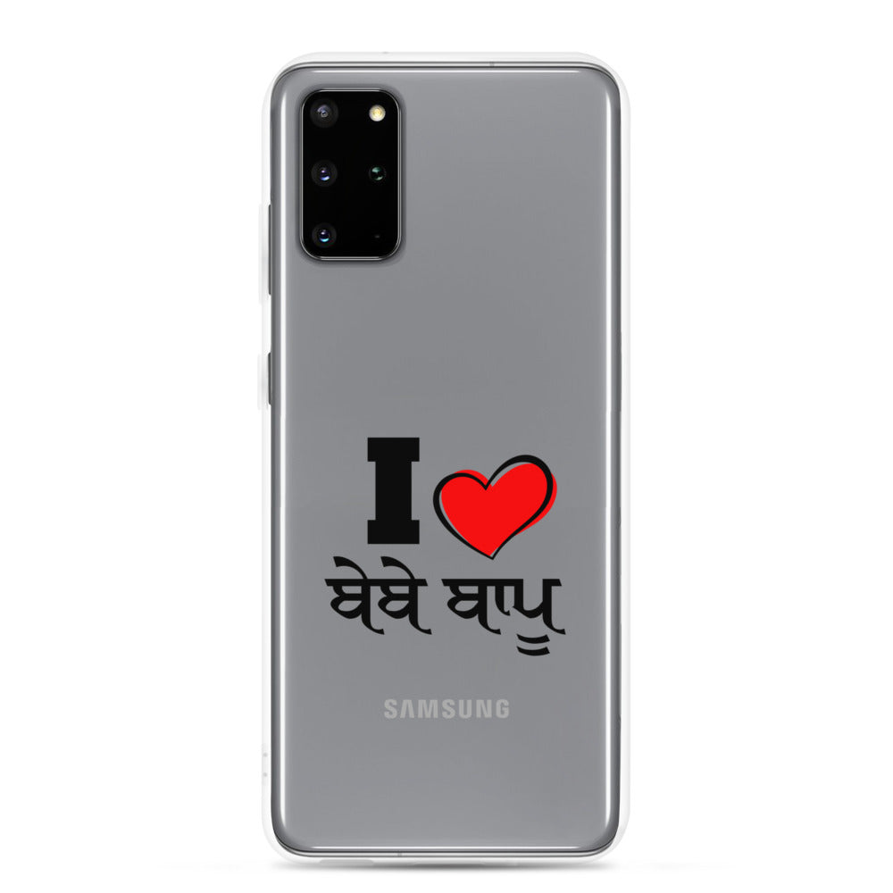 I LOVE BEBE BAPPU - Samsung Case