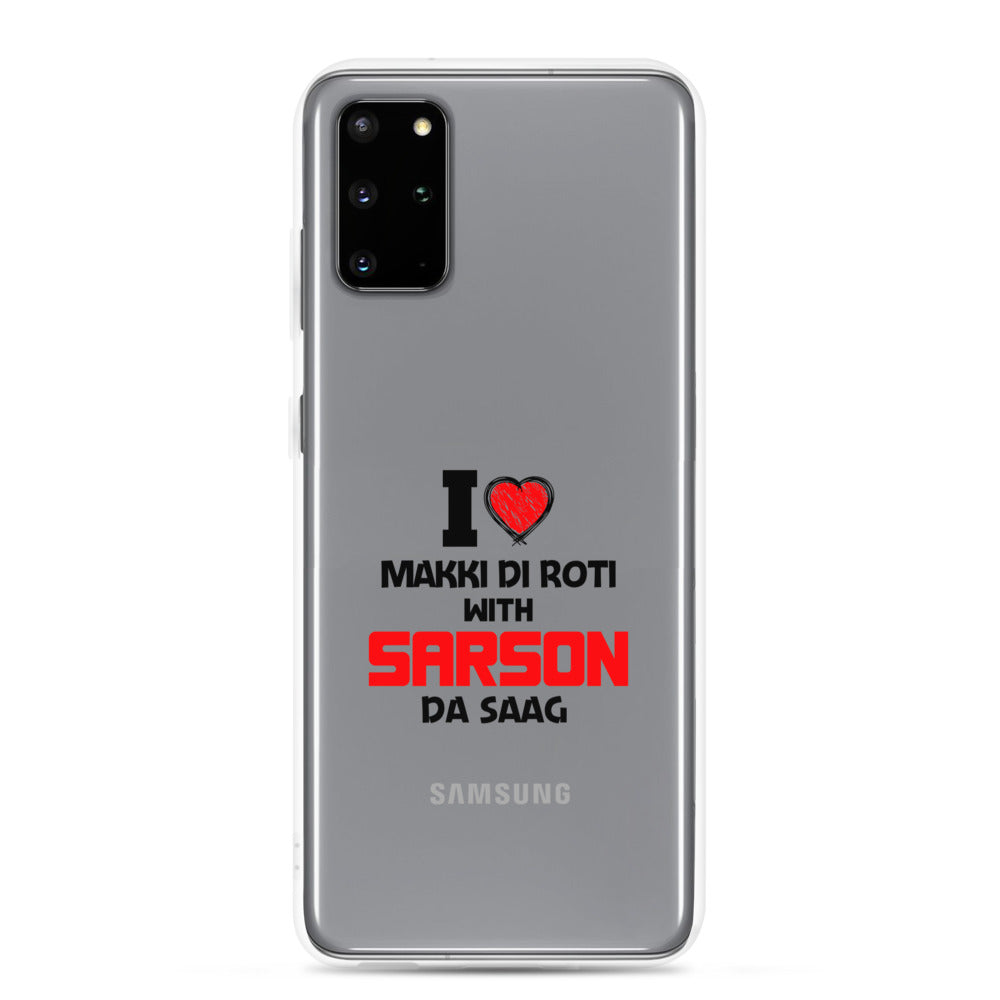 I LOVE MAKKI DI ROTI - Samsung Case