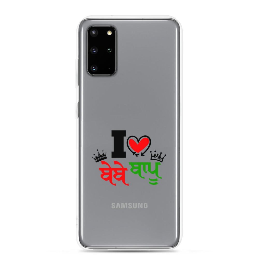 I LOVE BEBE BAPU - Samsung Case