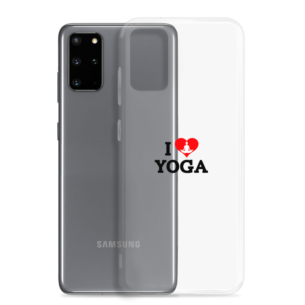 I LOVE YOGA- Samsung Case