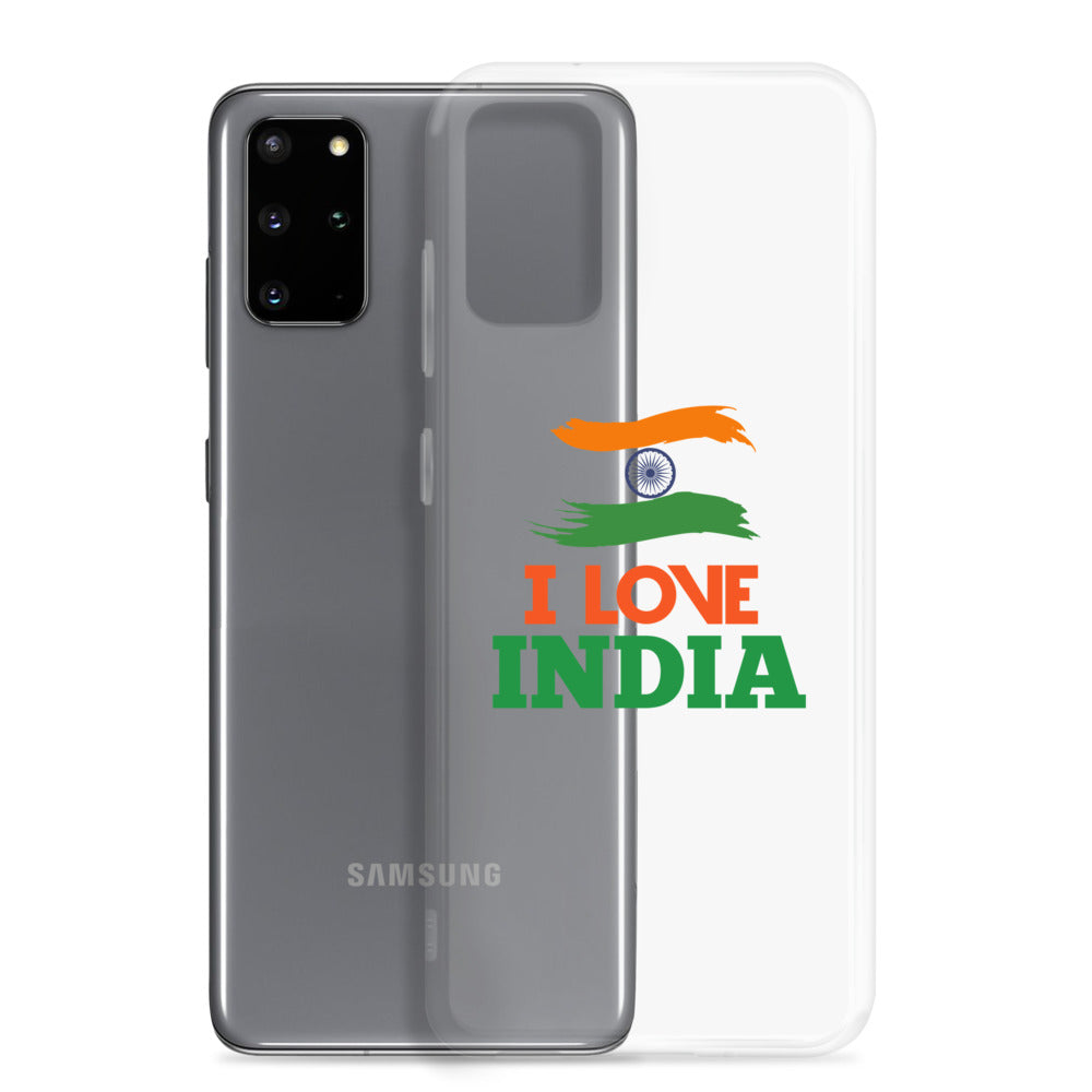 I LOVE INDIA - Samsung Case