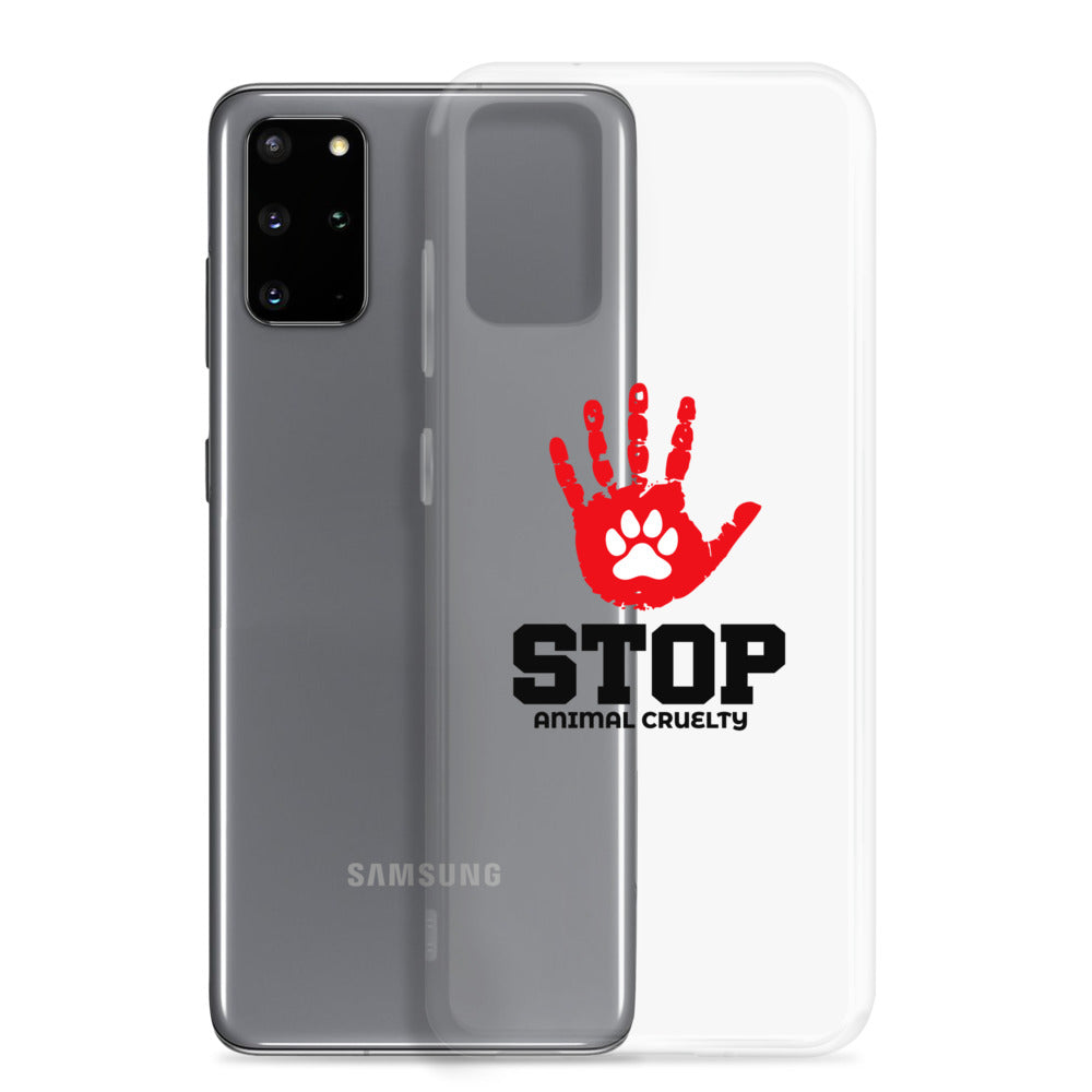 STOP ANIMAL CRUELTY - Samsung Case