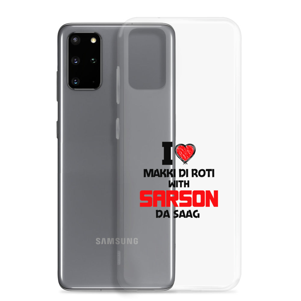 I LOVE MAKKI DI ROTI - Samsung Case