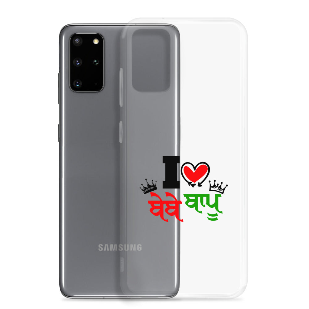 I LOVE BEBE BAPU - Samsung Case