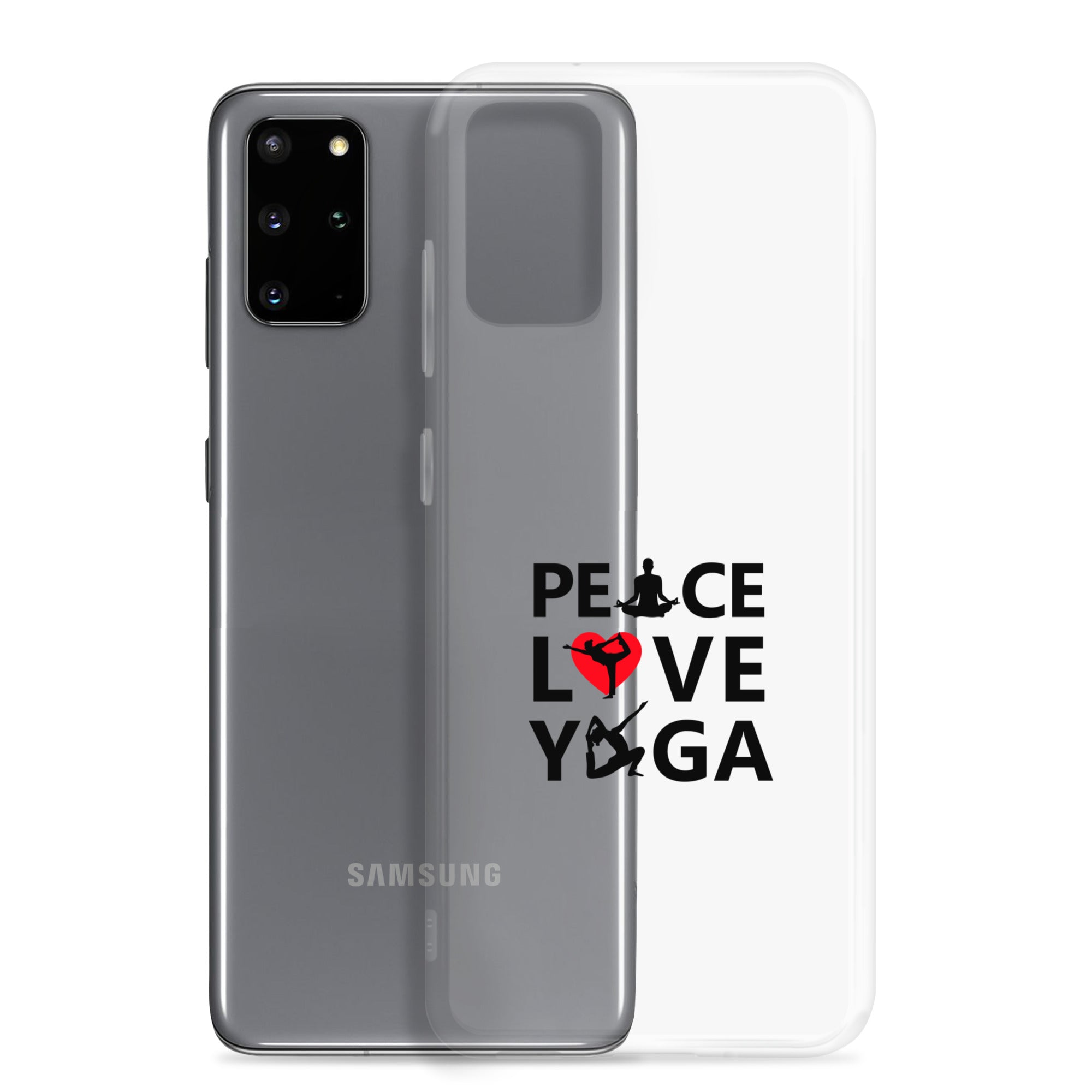 PEACE LOVE YOGA - Samsung Case