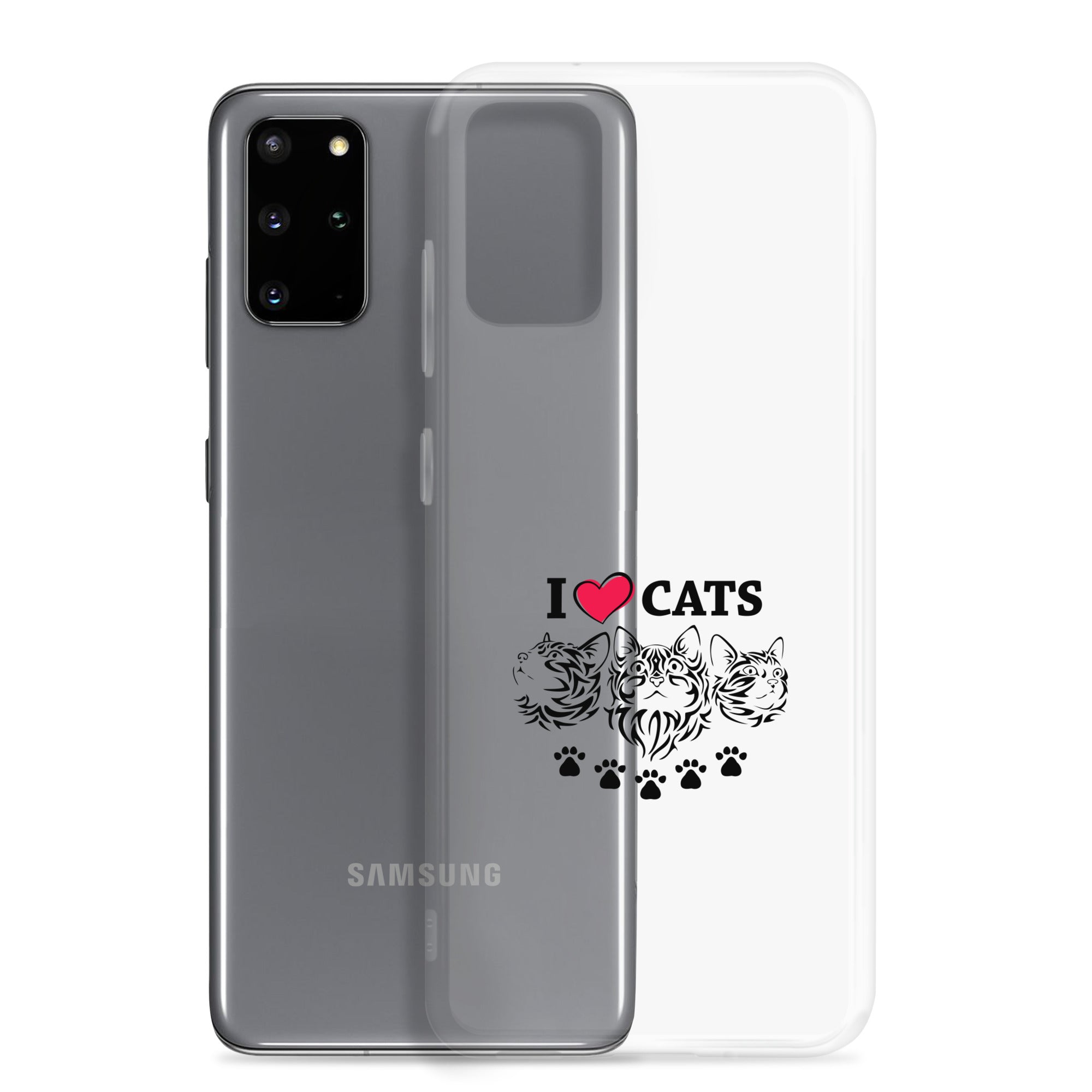 I LOVE CATS - Samsung Case