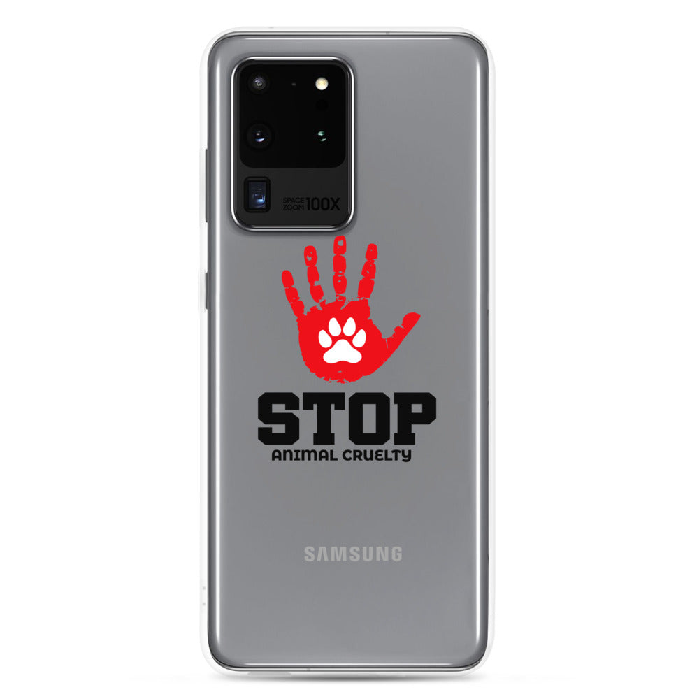 STOP ANIMAL CRUELTY - Samsung Case