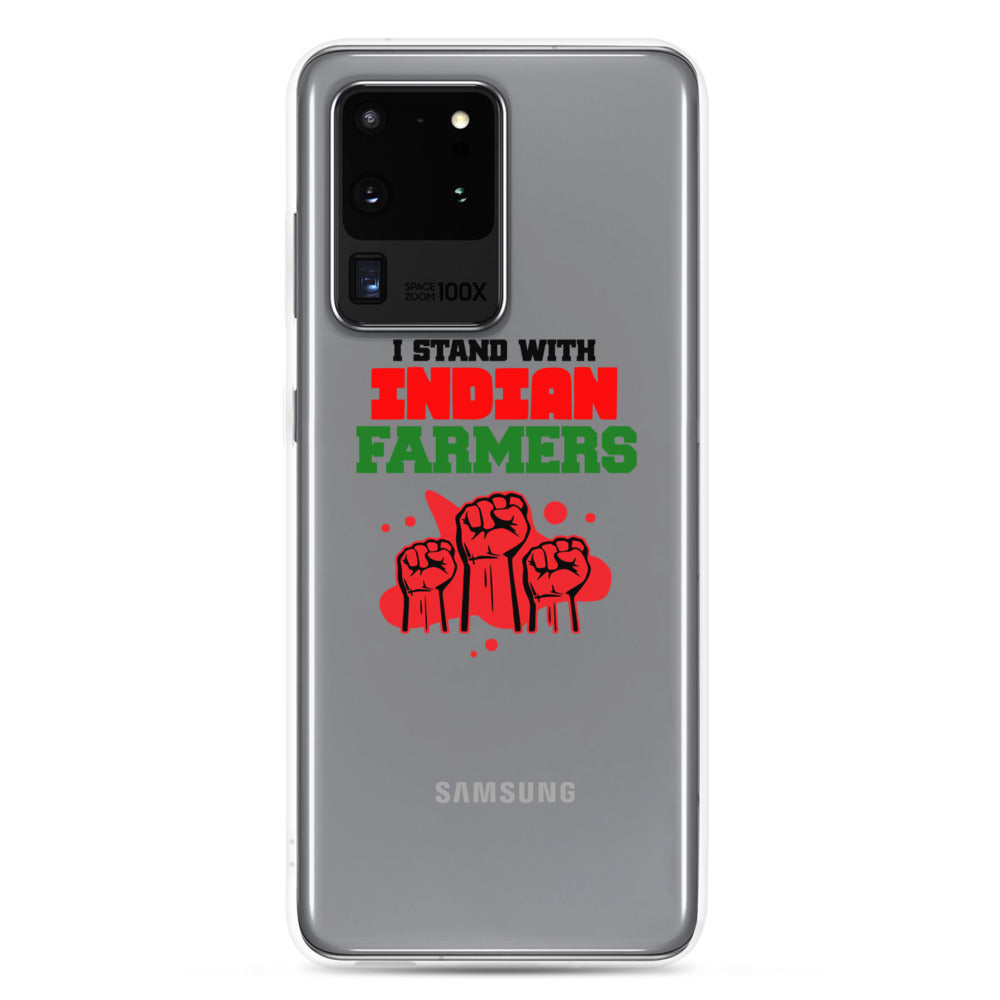 I STAND WITH INDIAN FARMERS - Samsung Case