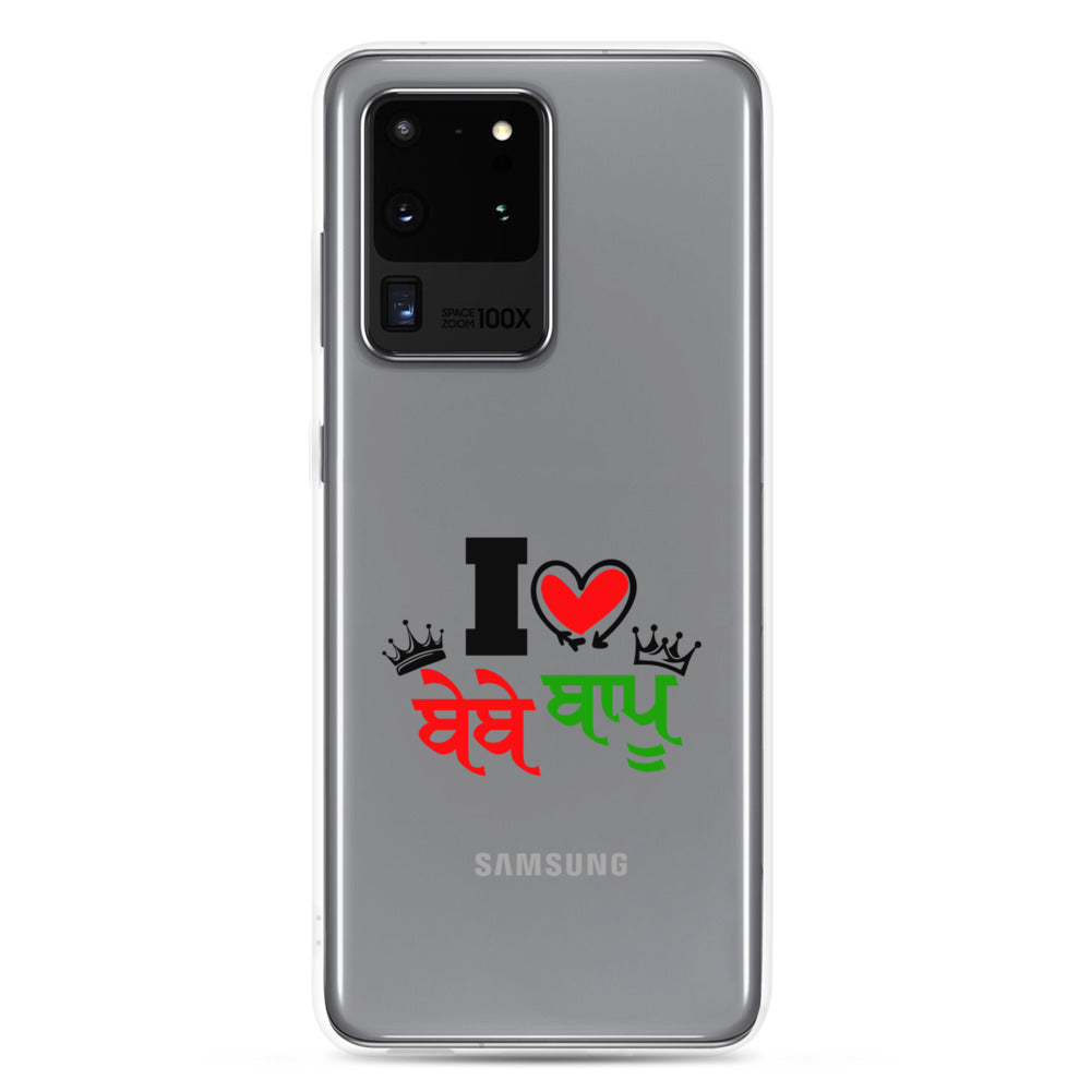 I LOVE BEBE BAPU - Samsung Case