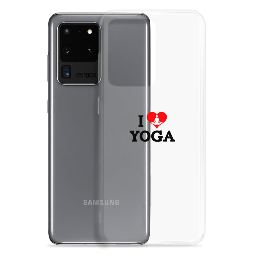 I LOVE YOGA- Samsung Case