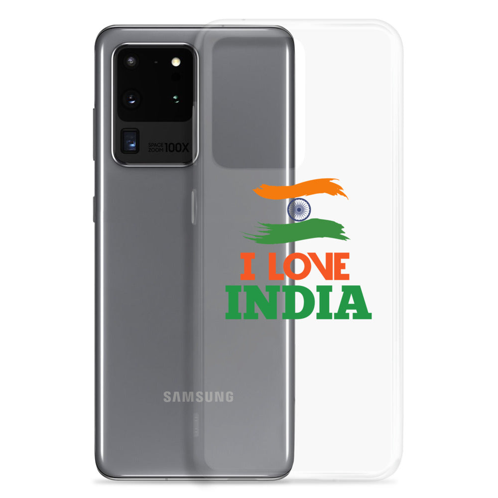 I LOVE INDIA - Samsung Case