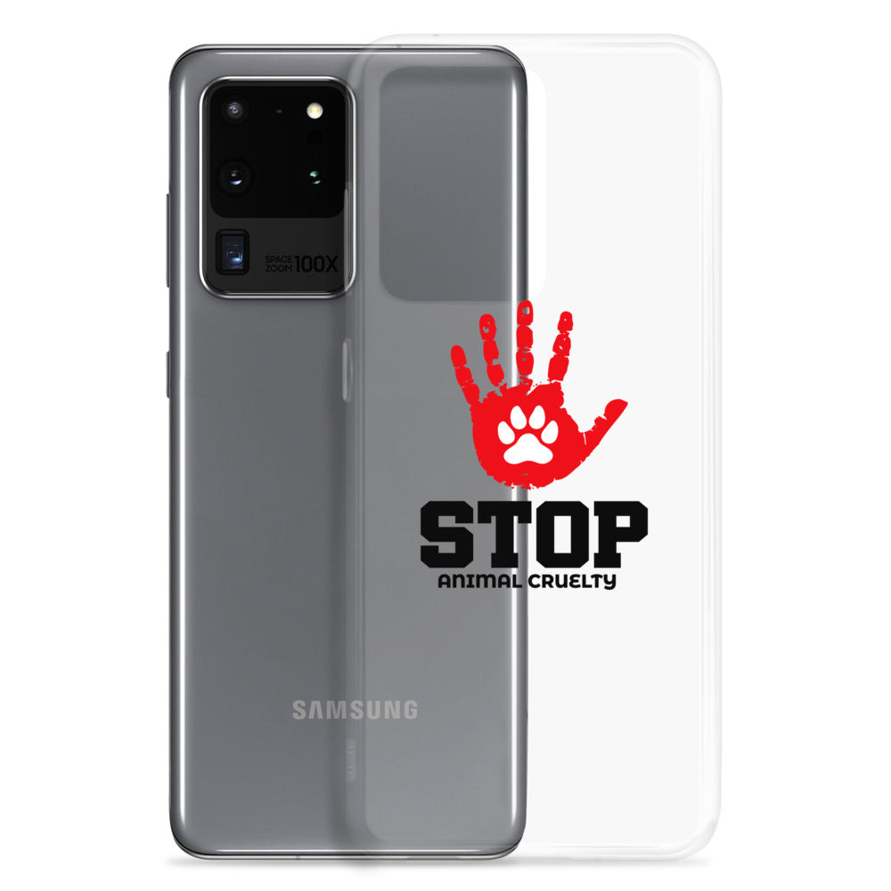 STOP ANIMAL CRUELTY - Samsung Case