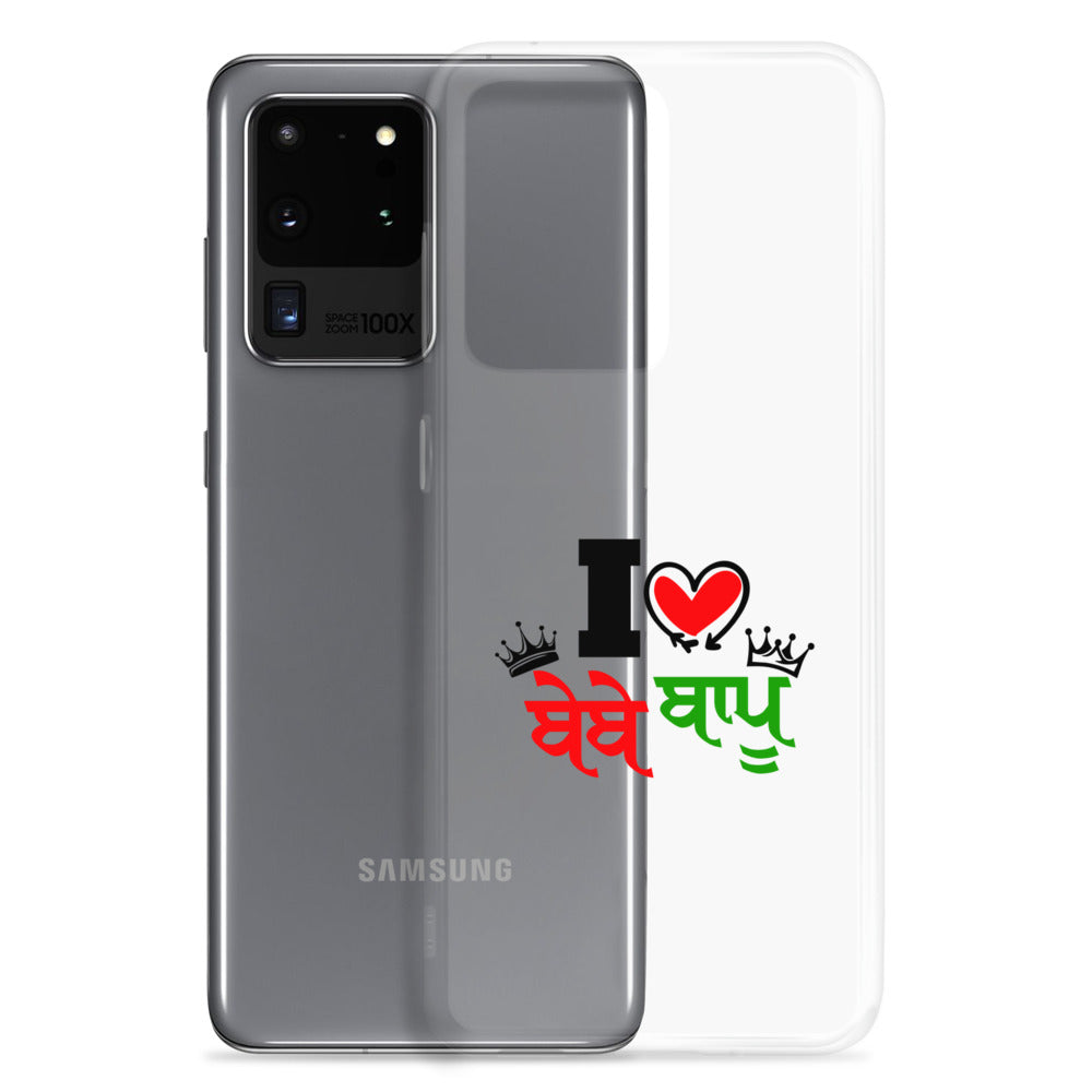 I LOVE BEBE BAPU - Samsung Case