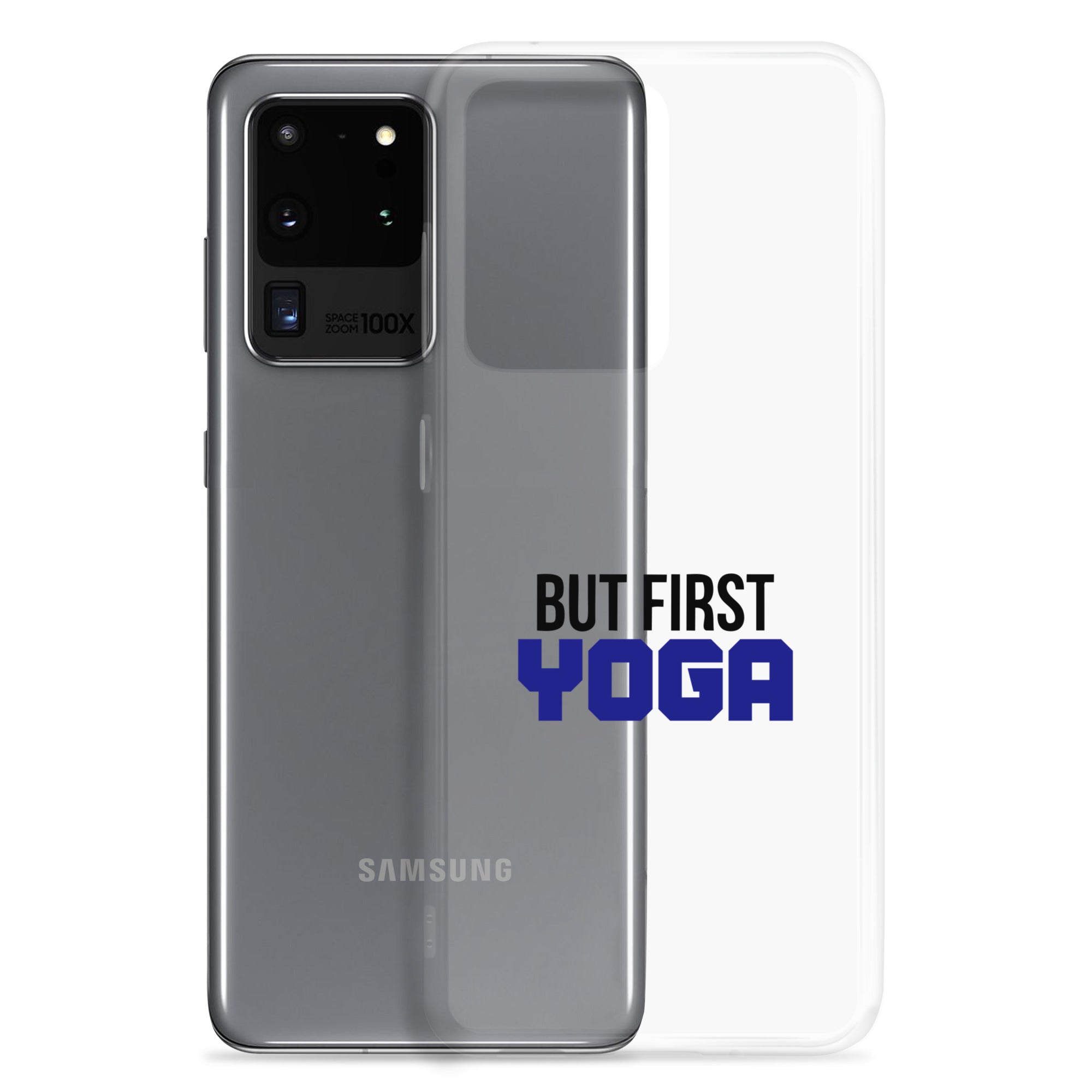 BUT FIRST YOGA - Samsung Case