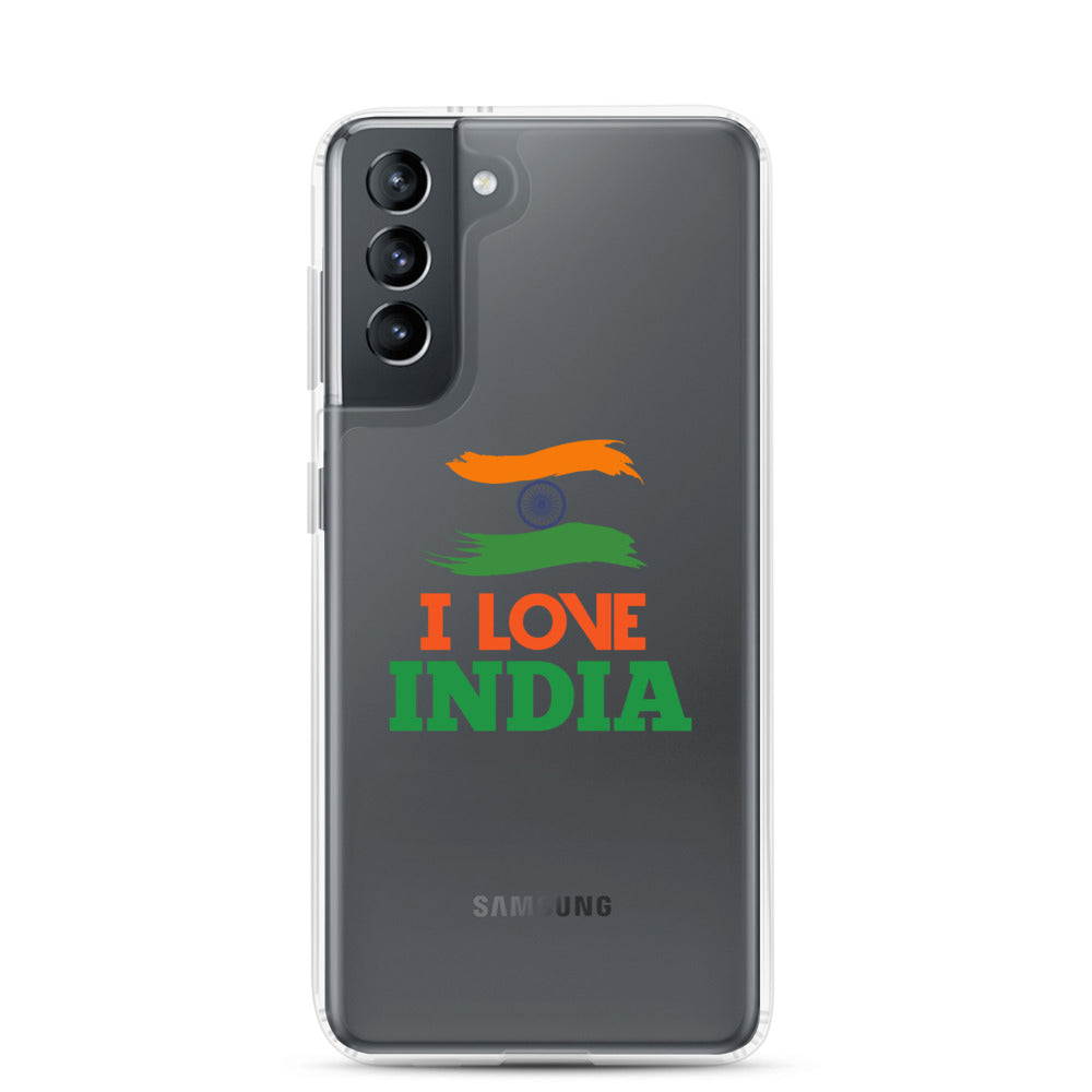 I LOVE INDIA - Samsung Case