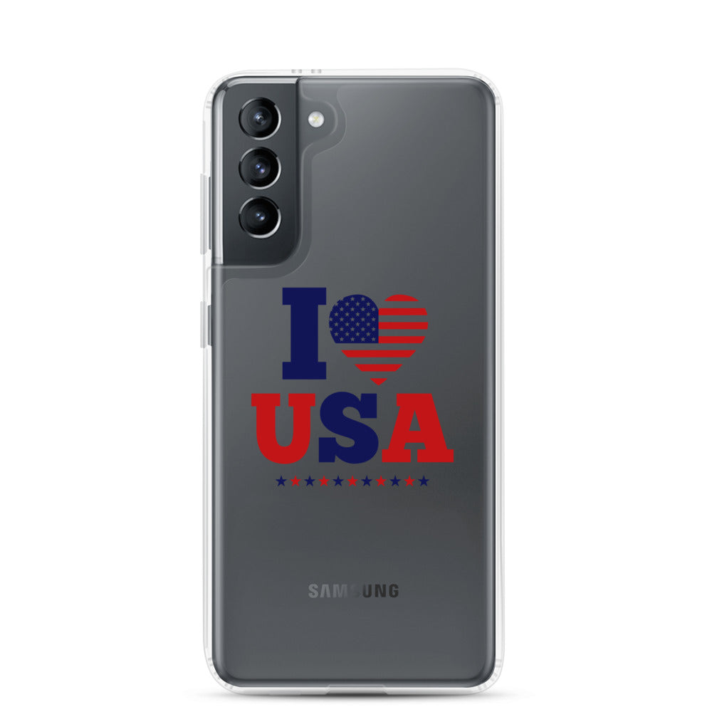 I LOVE USA - Samsung Case