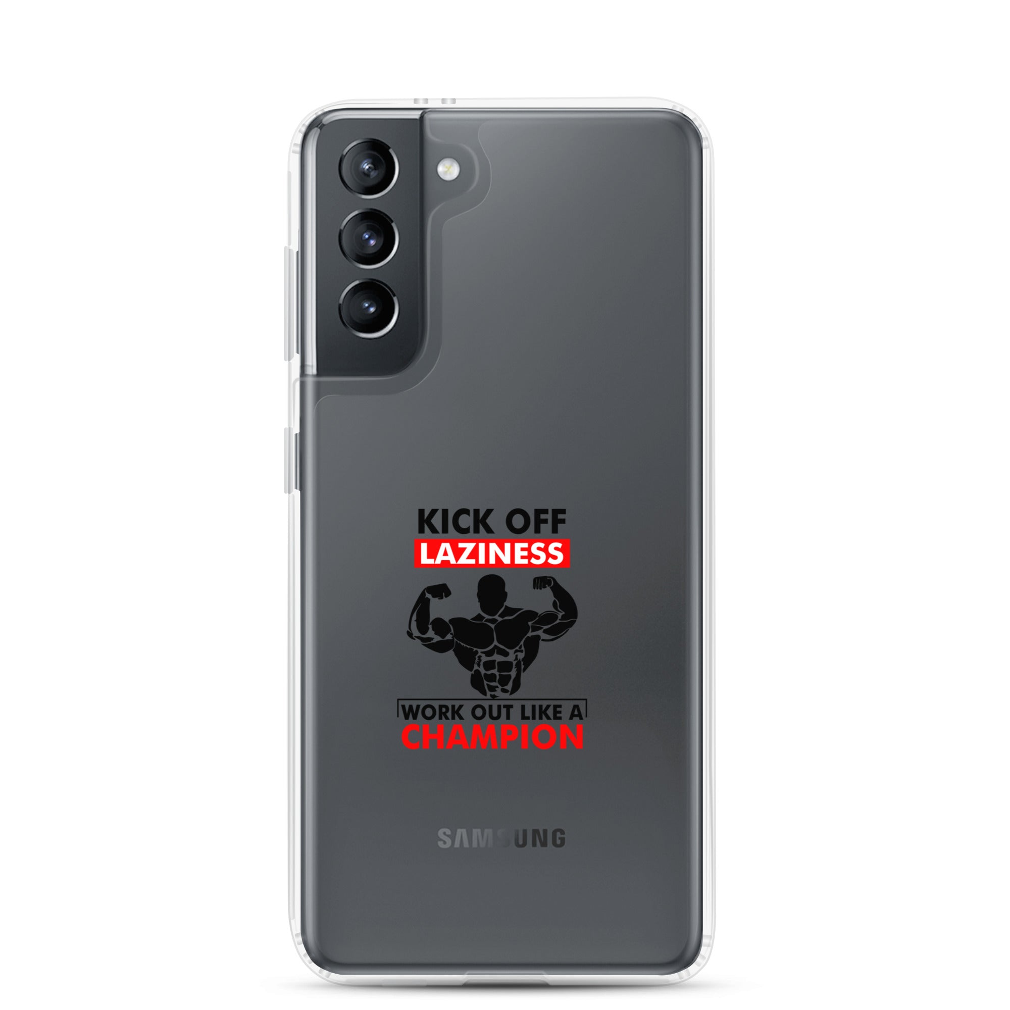 KICK OFF LAZINESS - Samsung Case