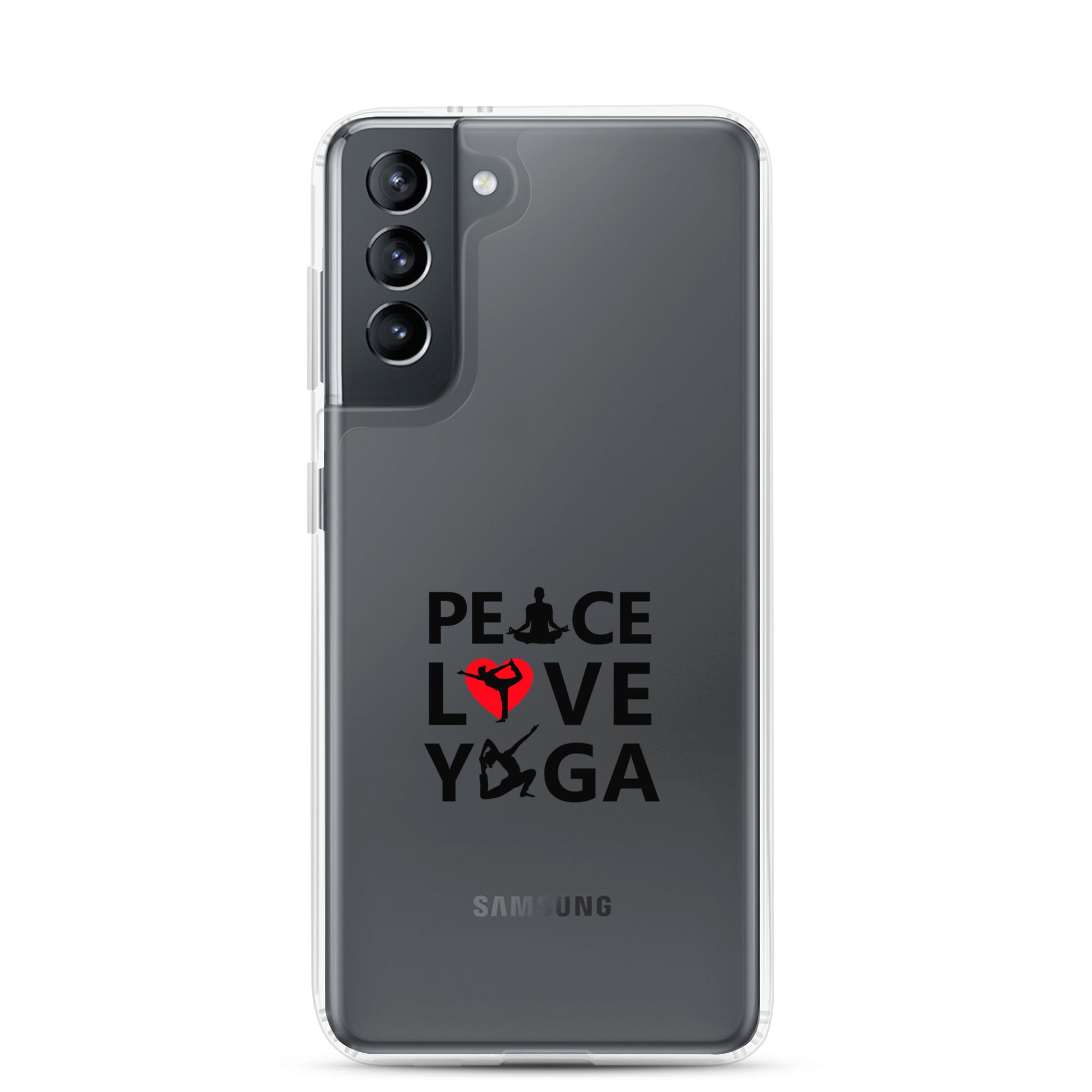 PEACE LOVE YOGA - Samsung Case
