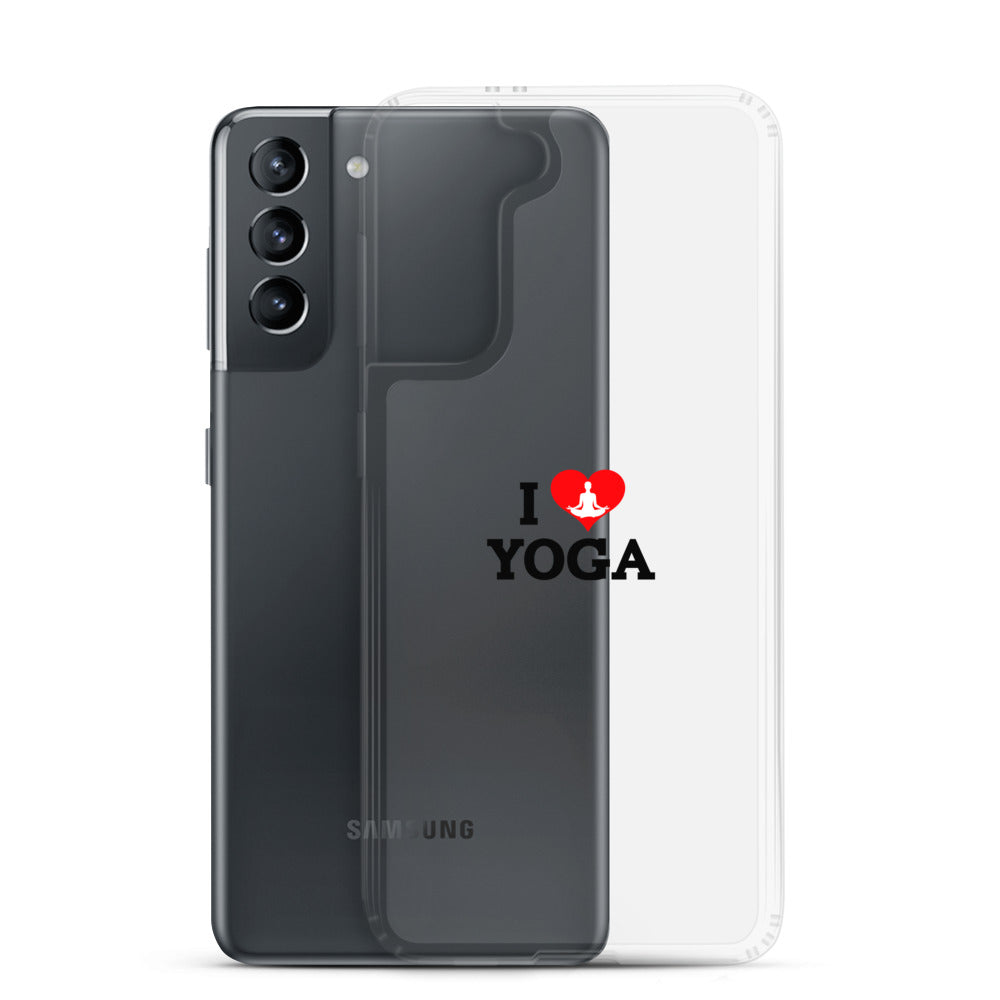 I LOVE YOGA- Samsung Case