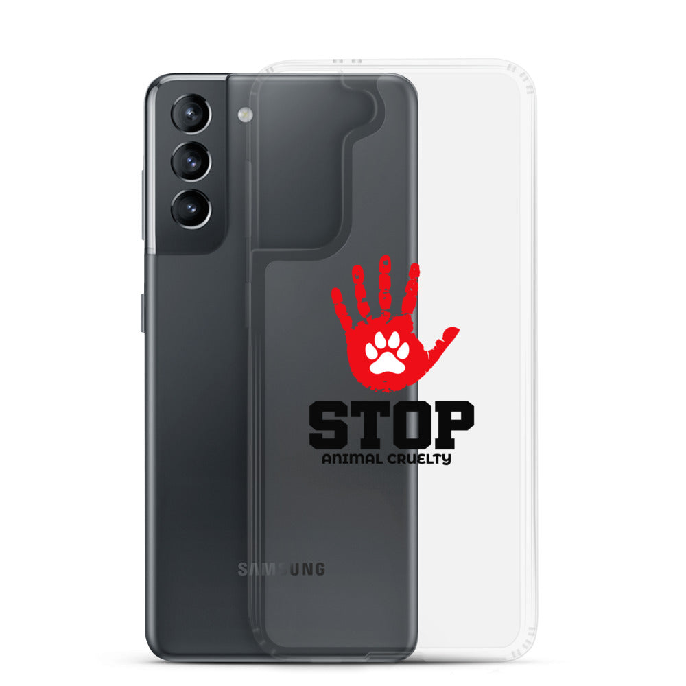 STOP ANIMAL CRUELTY - Samsung Case