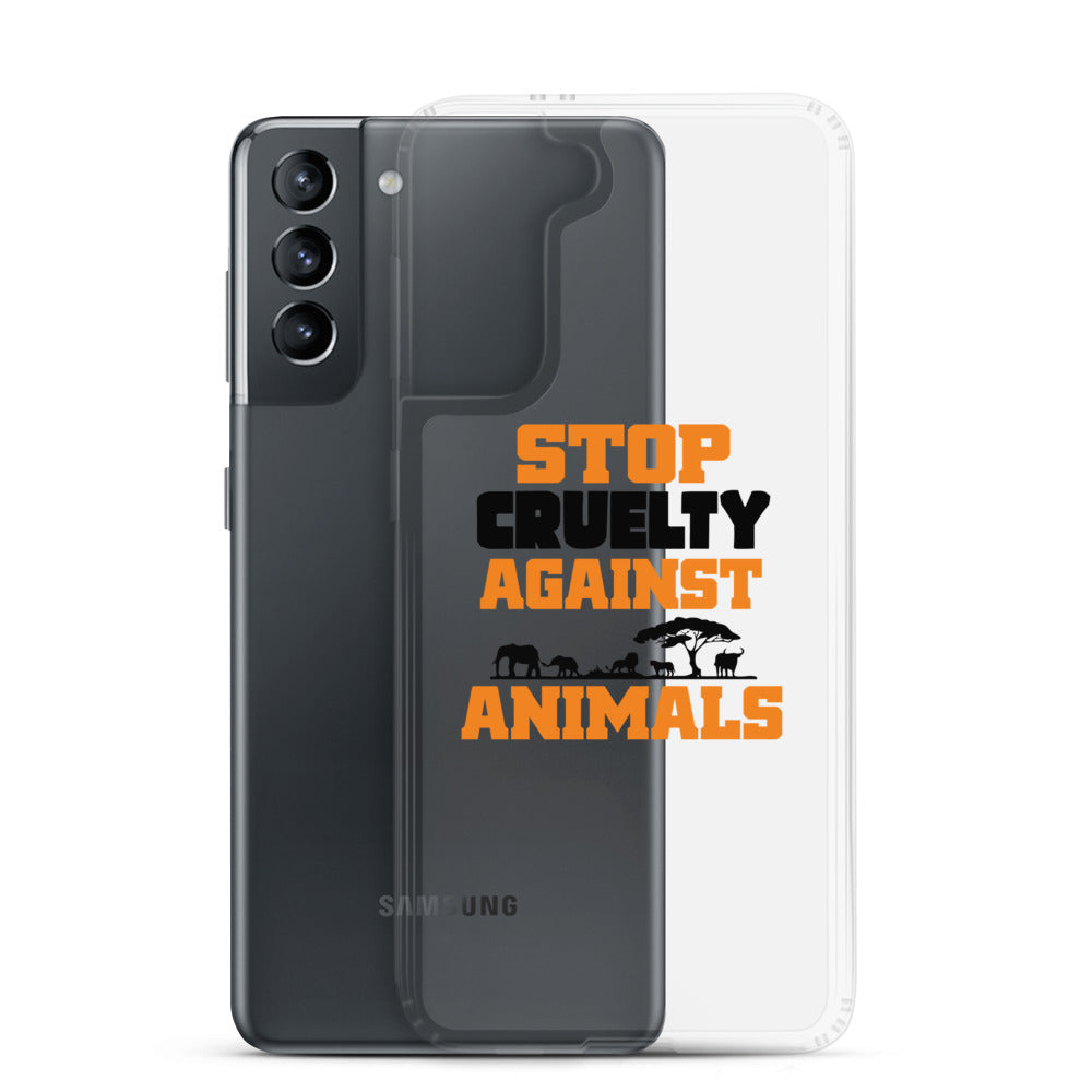 STOP CRUELTY AGAINST ANIMALS - Samsung Case