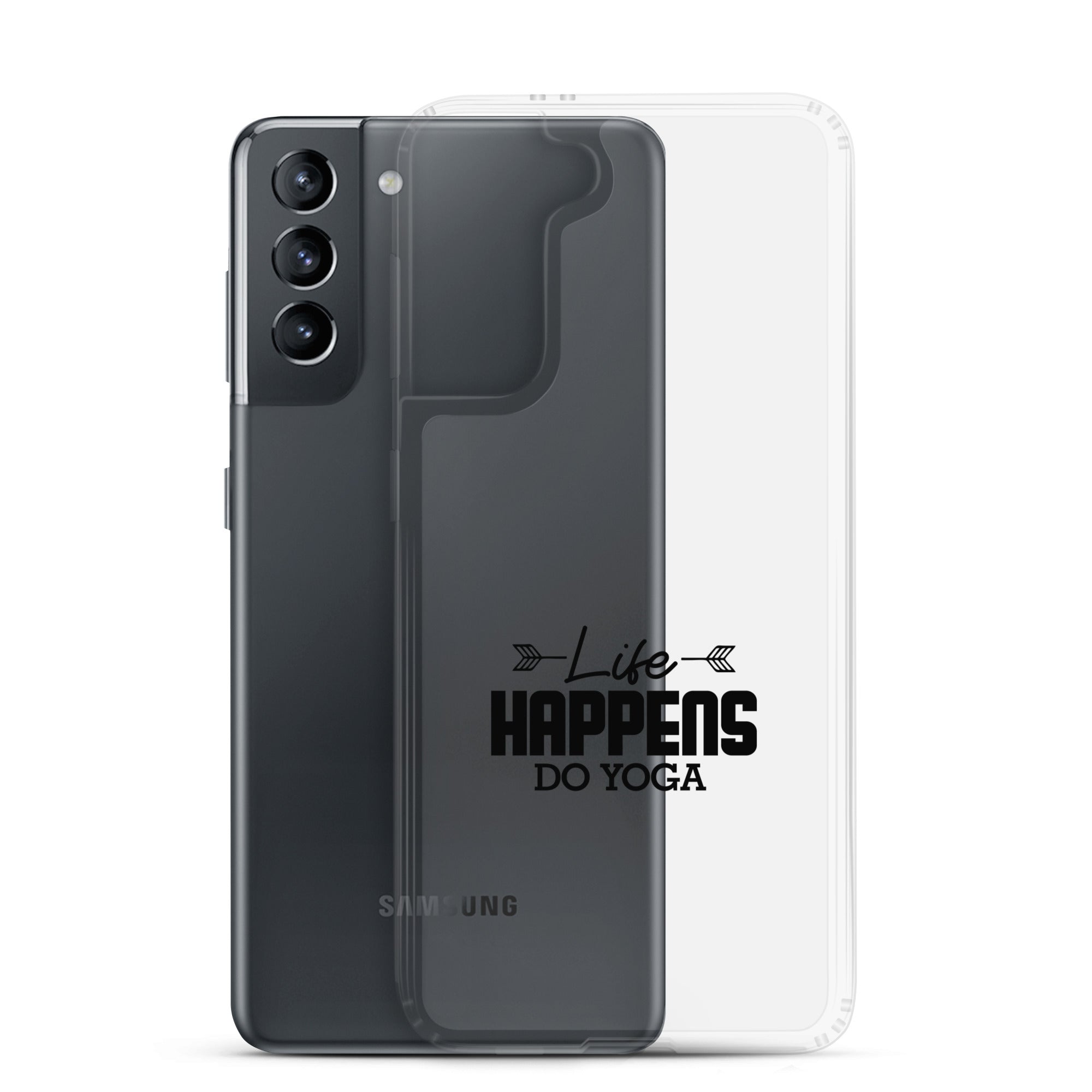 LIFE HAPPENS DO YOGA - Samsung Case