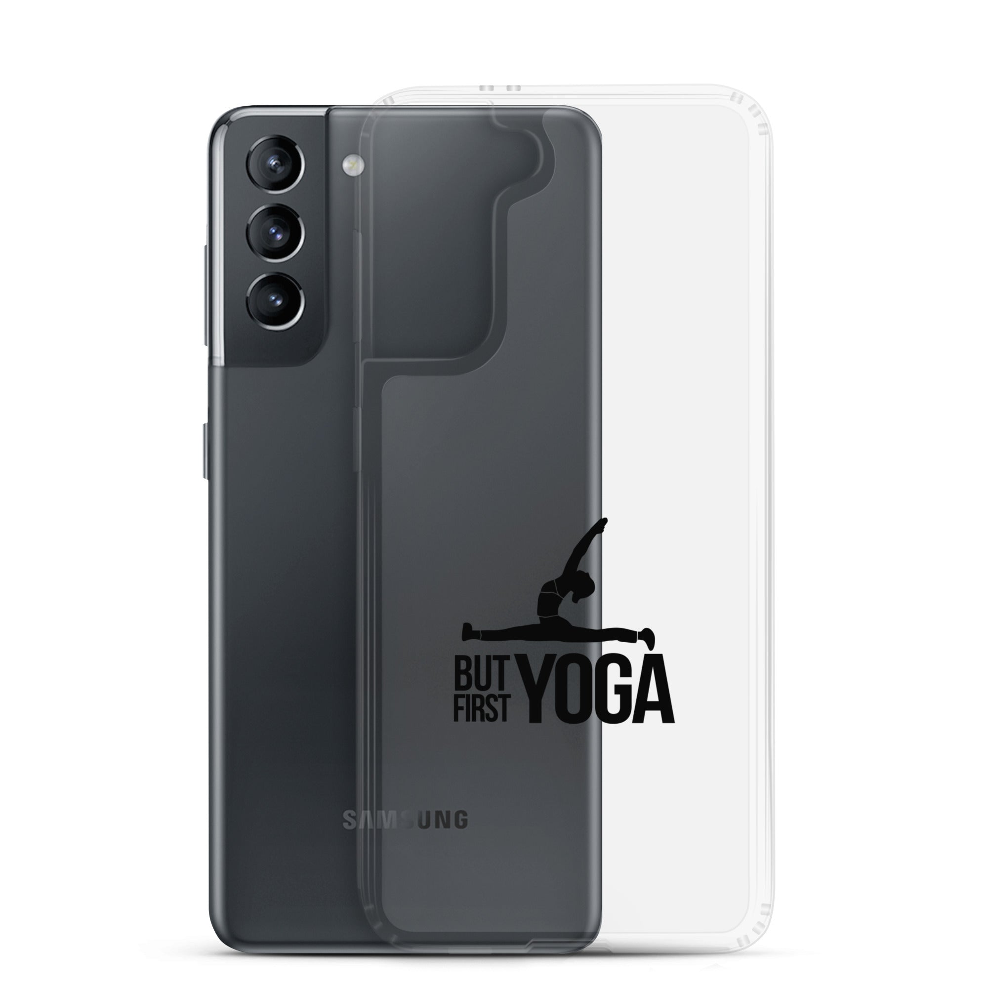 BUT FIRST YOGA - Samsung Case