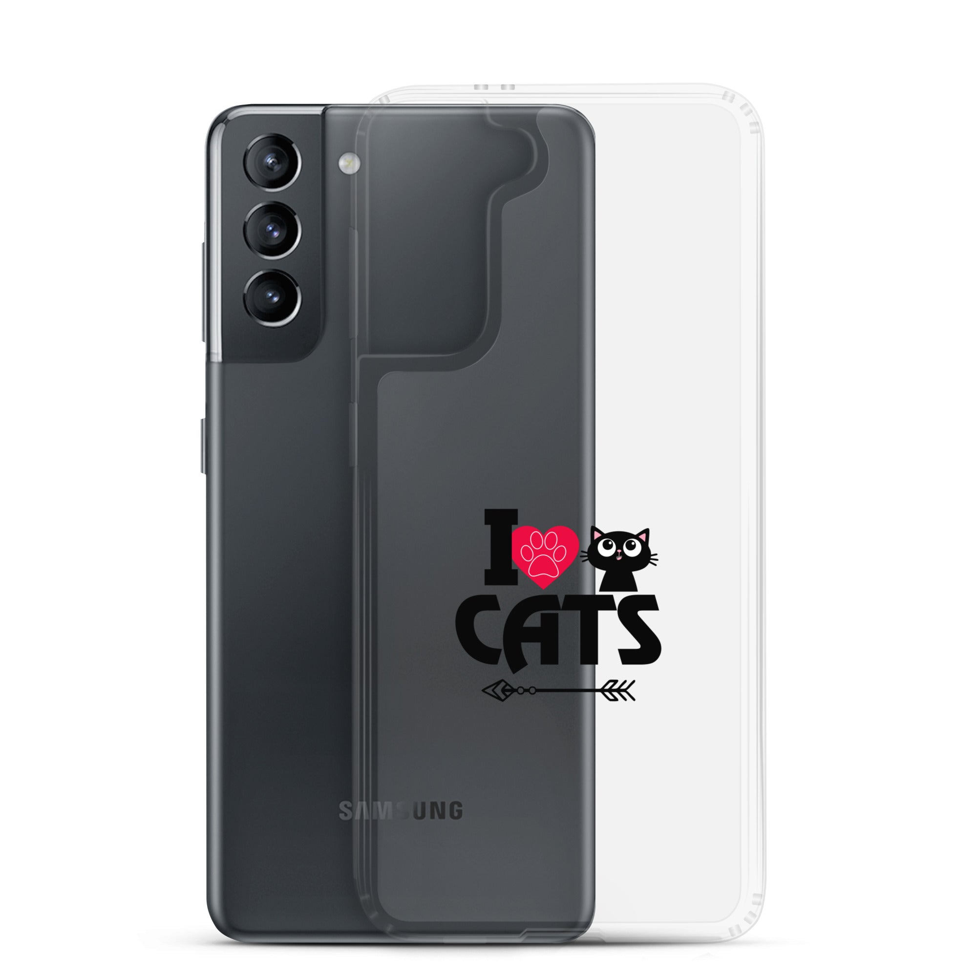 I LOVE CATS - Samsung Case