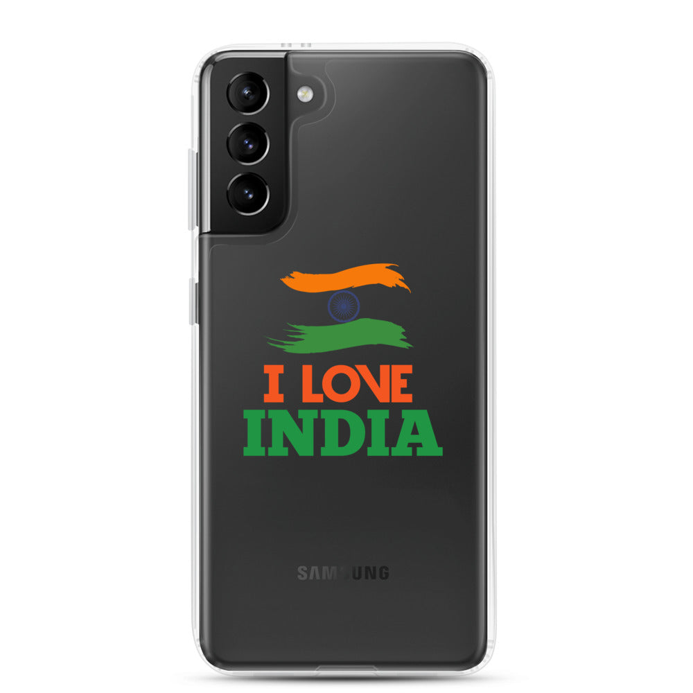 I LOVE INDIA - Samsung Case