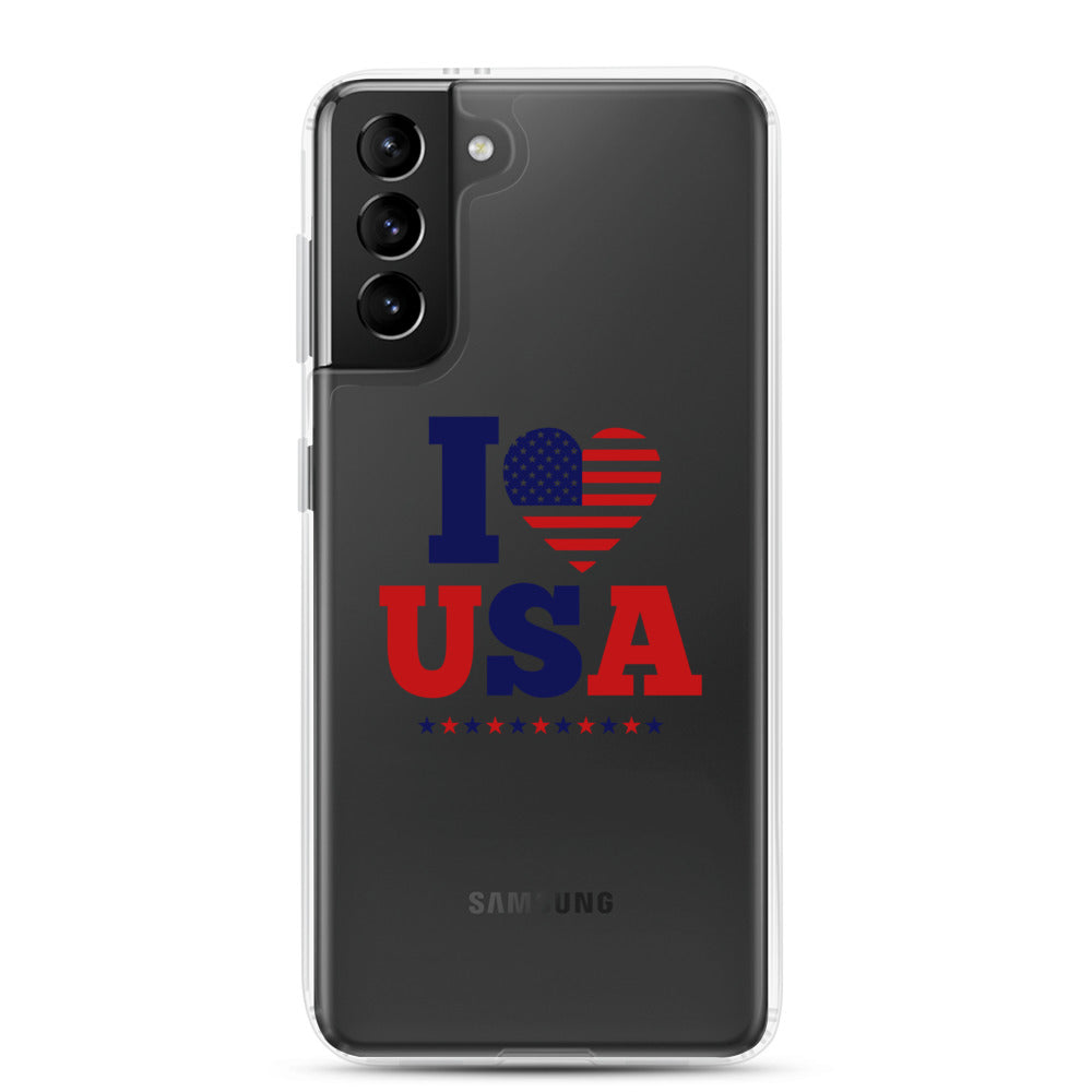 I LOVE USA - Samsung Case