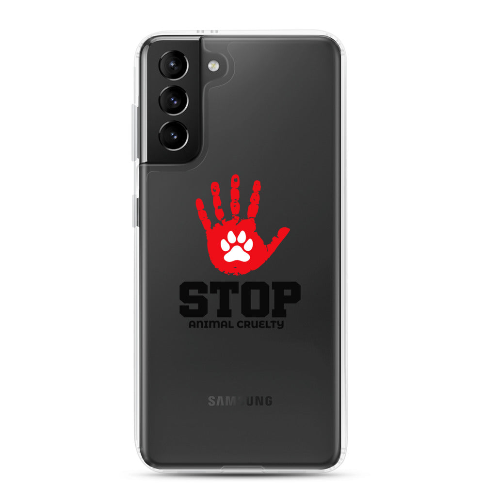 STOP ANIMAL CRUELTY - Samsung Case