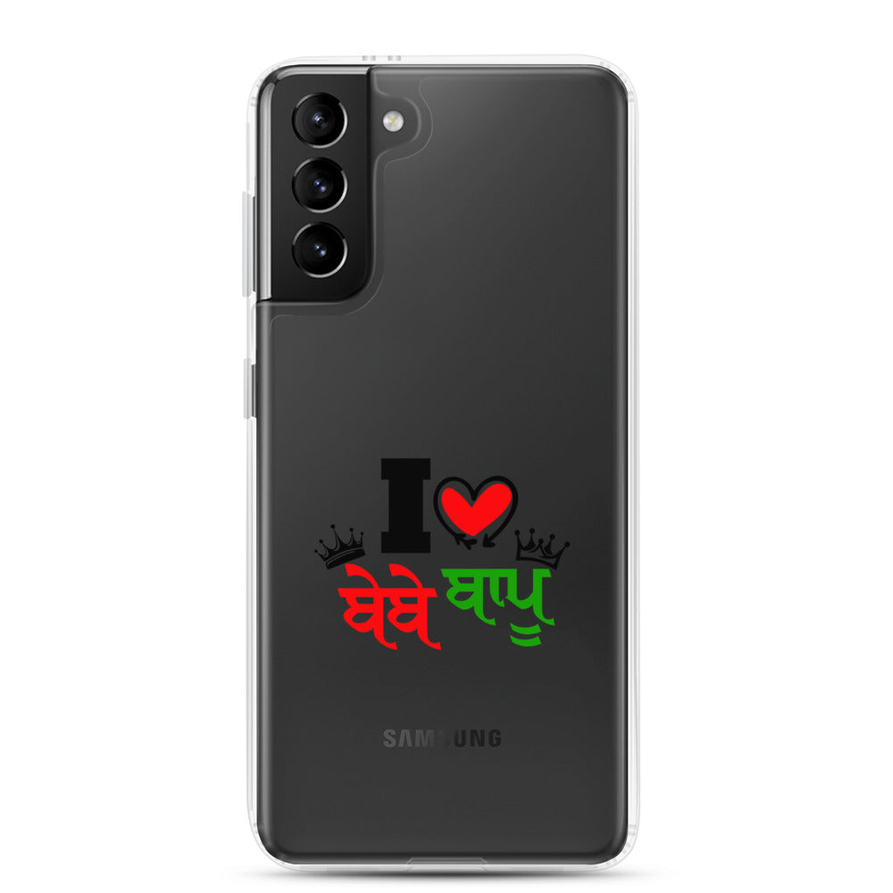 I LOVE BEBE BAPU - Samsung Case