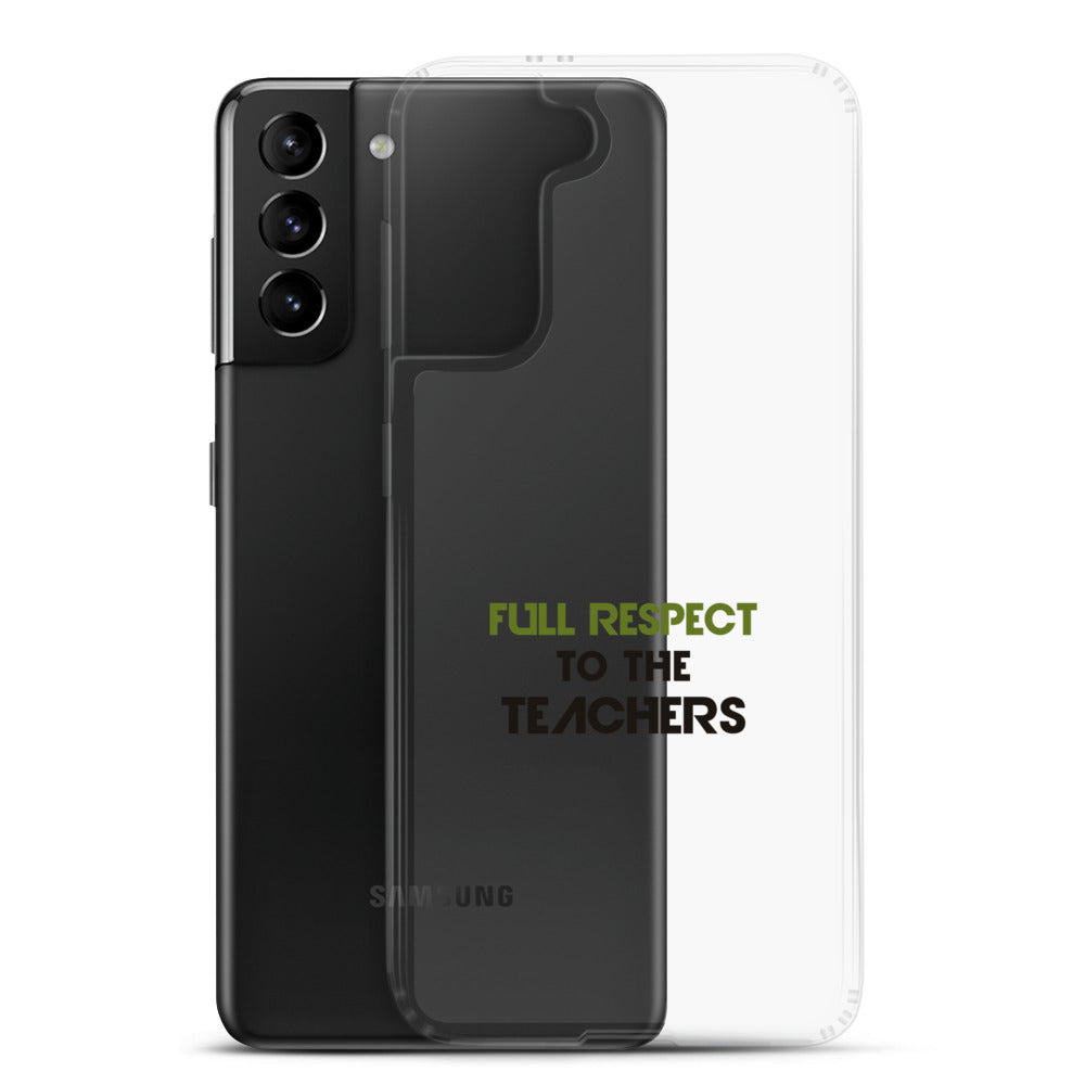 FULL RESPECT TO TEACHER - Samsung Case