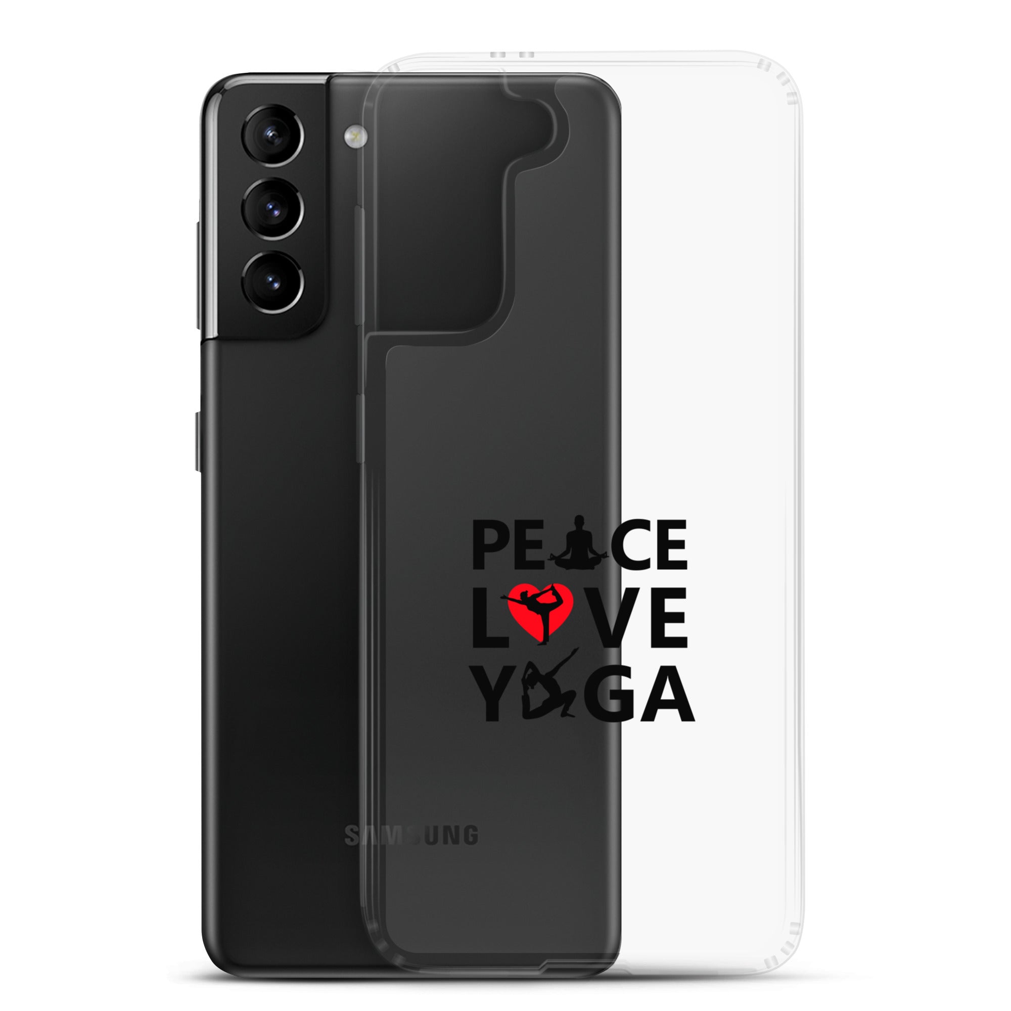 PEACE LOVE YOGA - Samsung Case