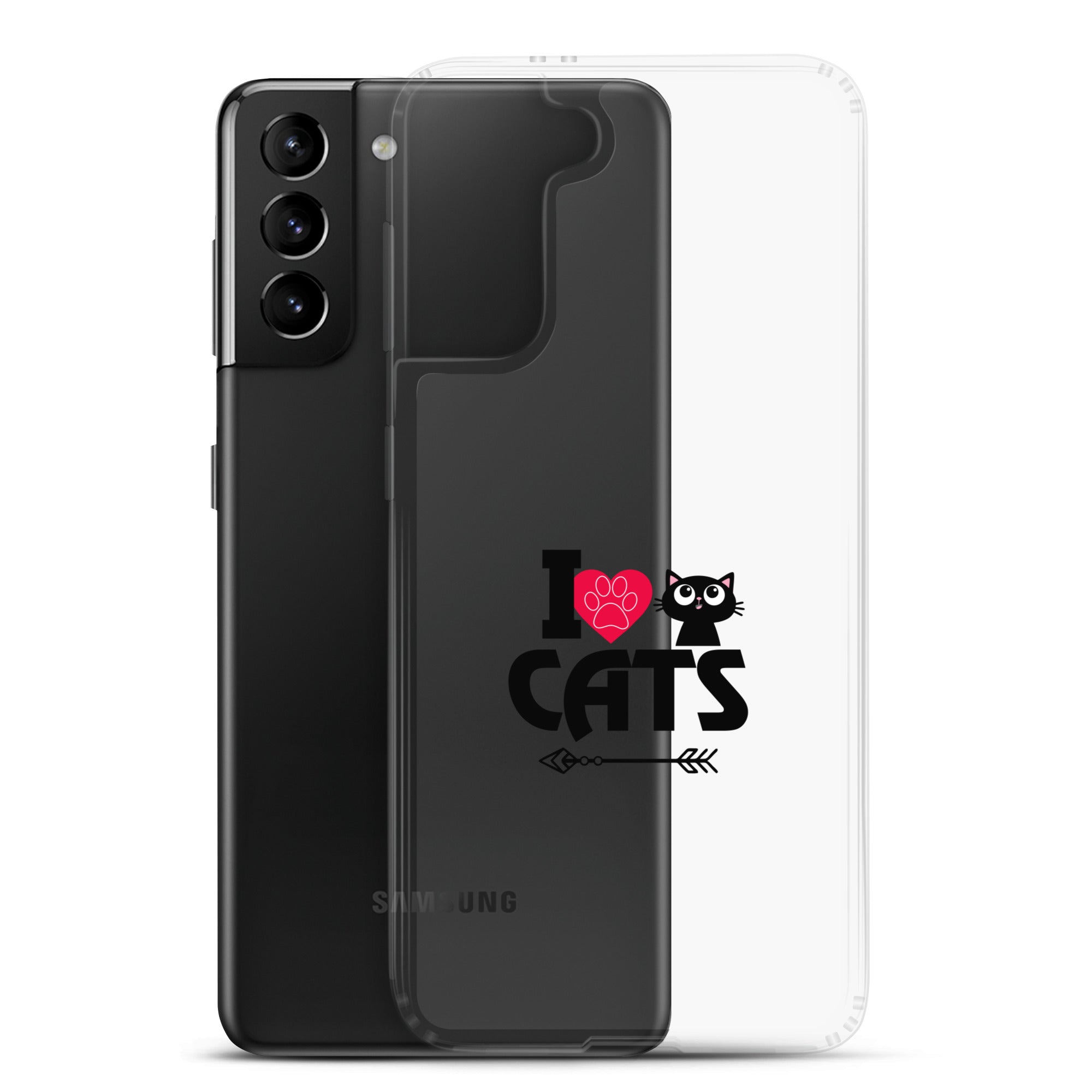 I LOVE CATS - Samsung Case