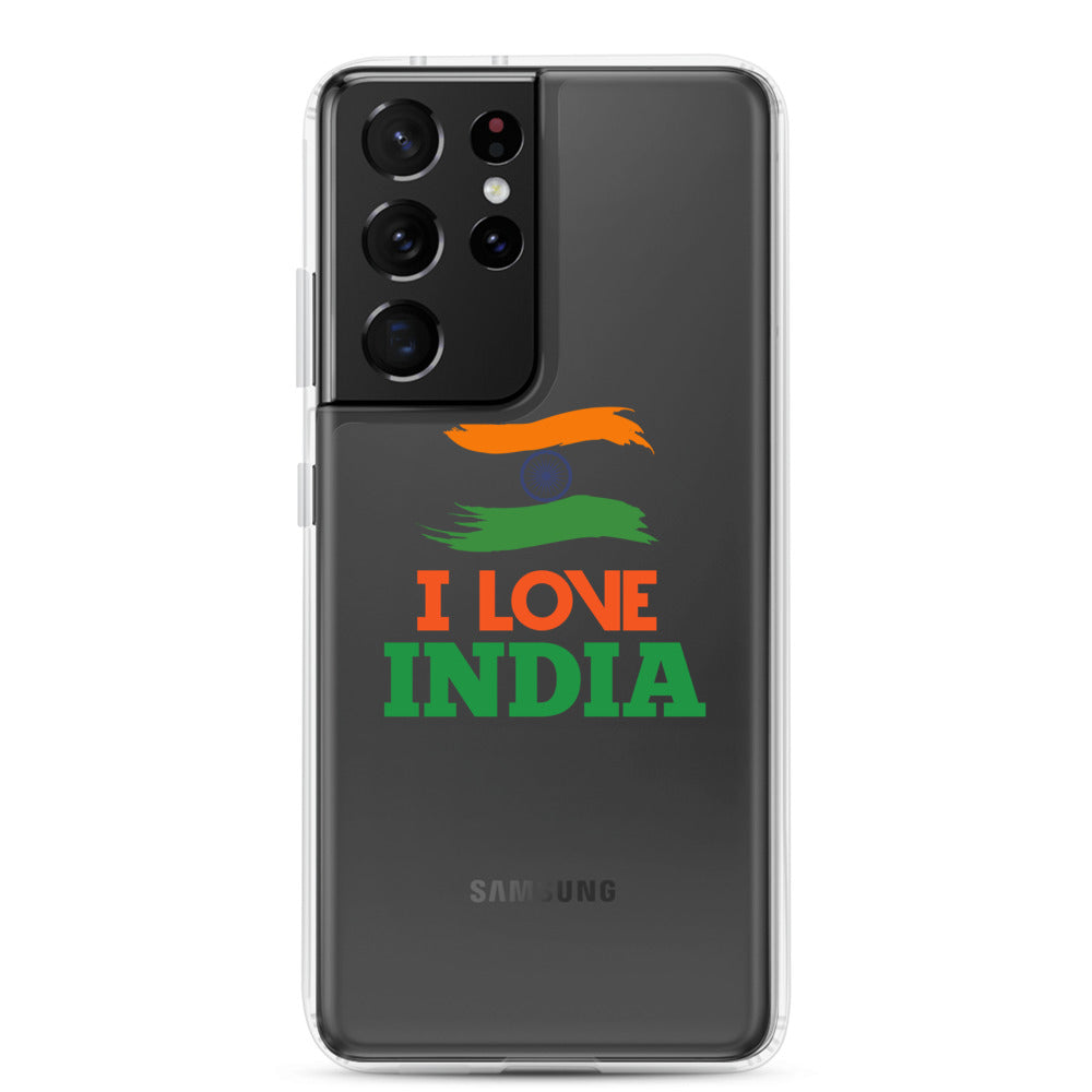 I LOVE INDIA - Samsung Case