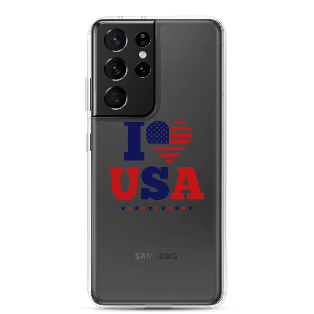I LOVE USA - Samsung Case