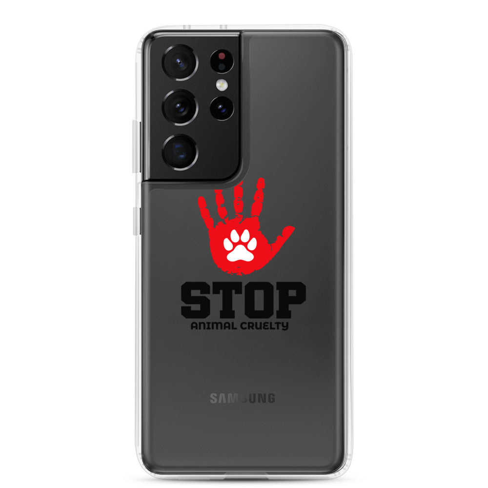 STOP ANIMAL CRUELTY - Samsung Case