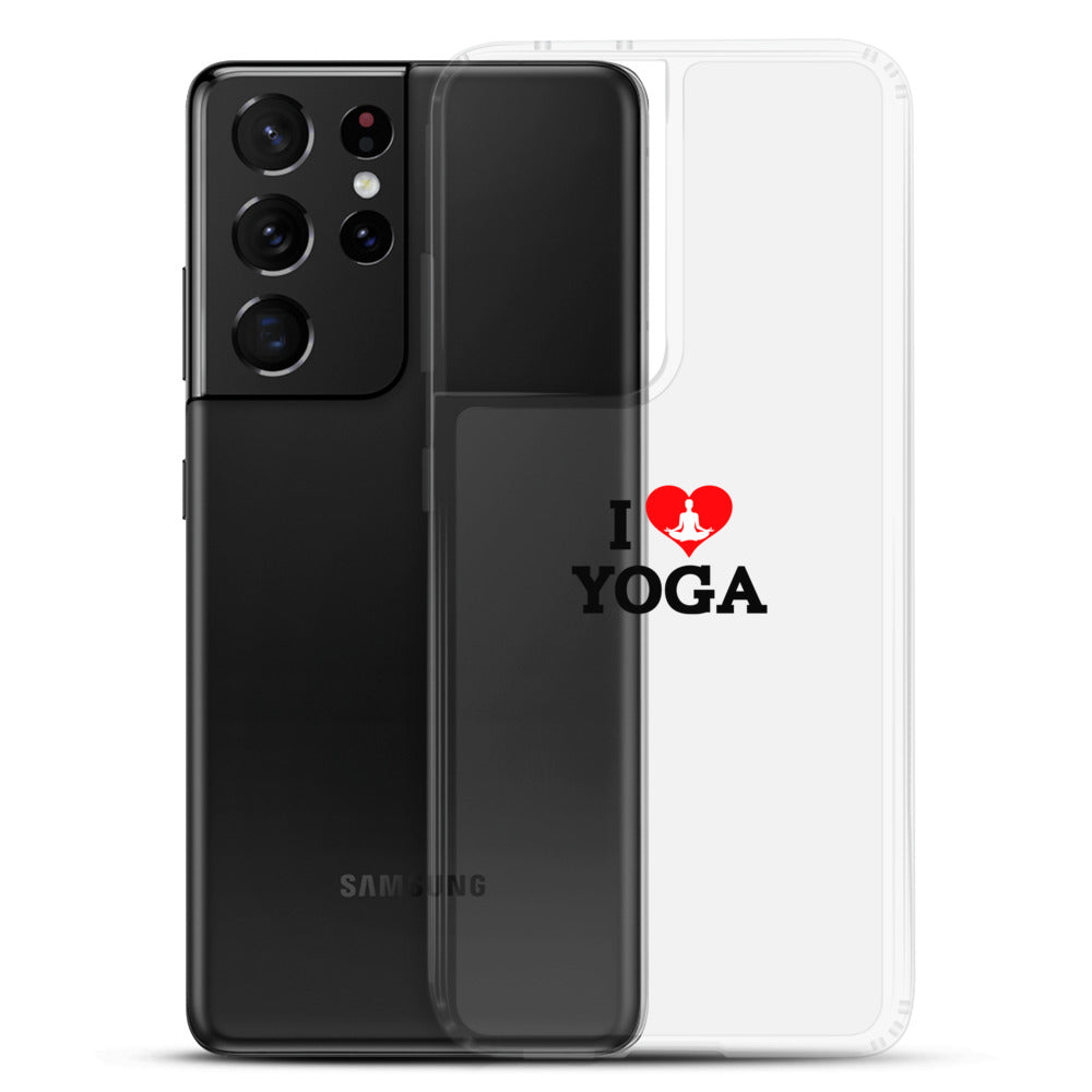 I LOVE YOGA- Samsung Case