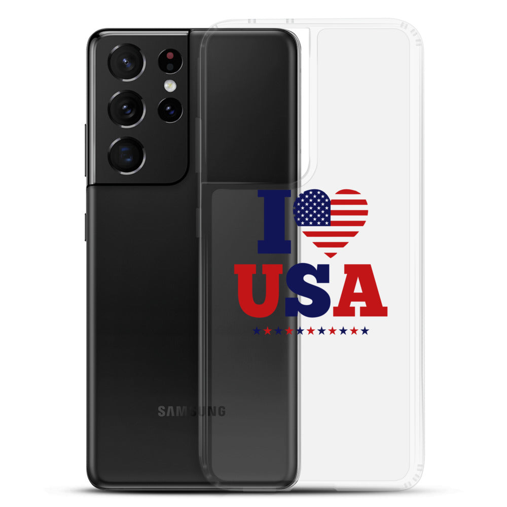 I LOVE USA - Samsung Case