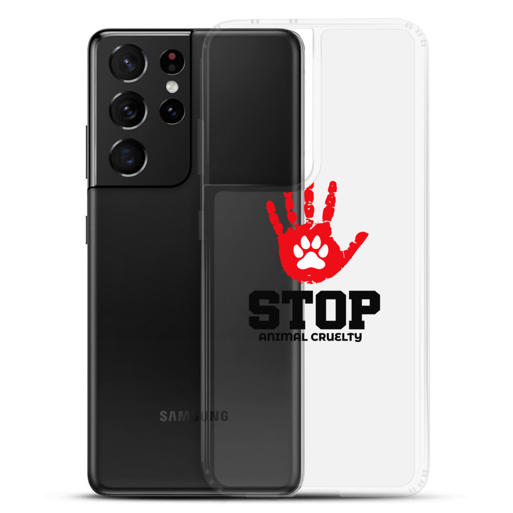 STOP ANIMAL CRUELTY - Samsung Case